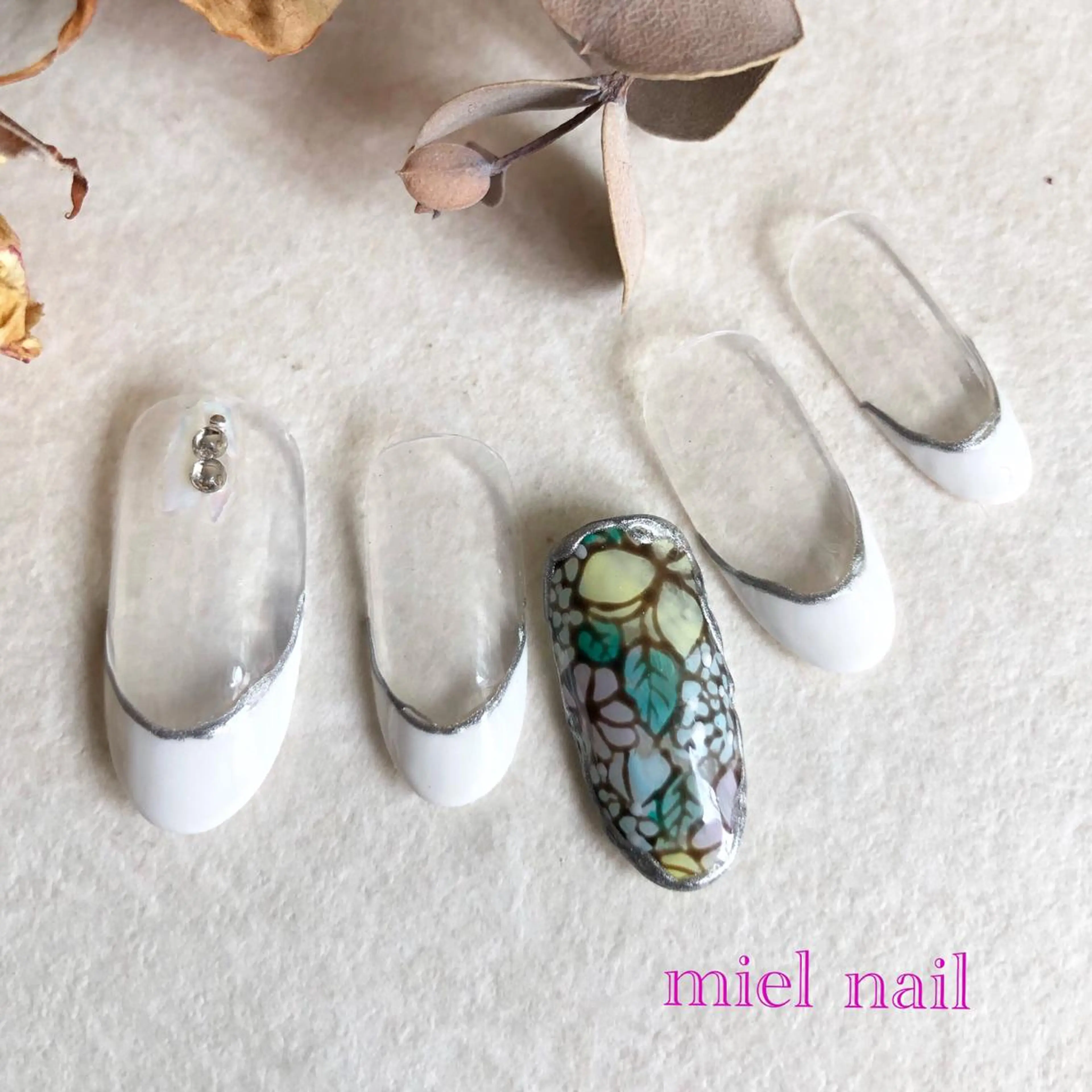 ネイル ハンドネイル miel nailのネイルデザイン