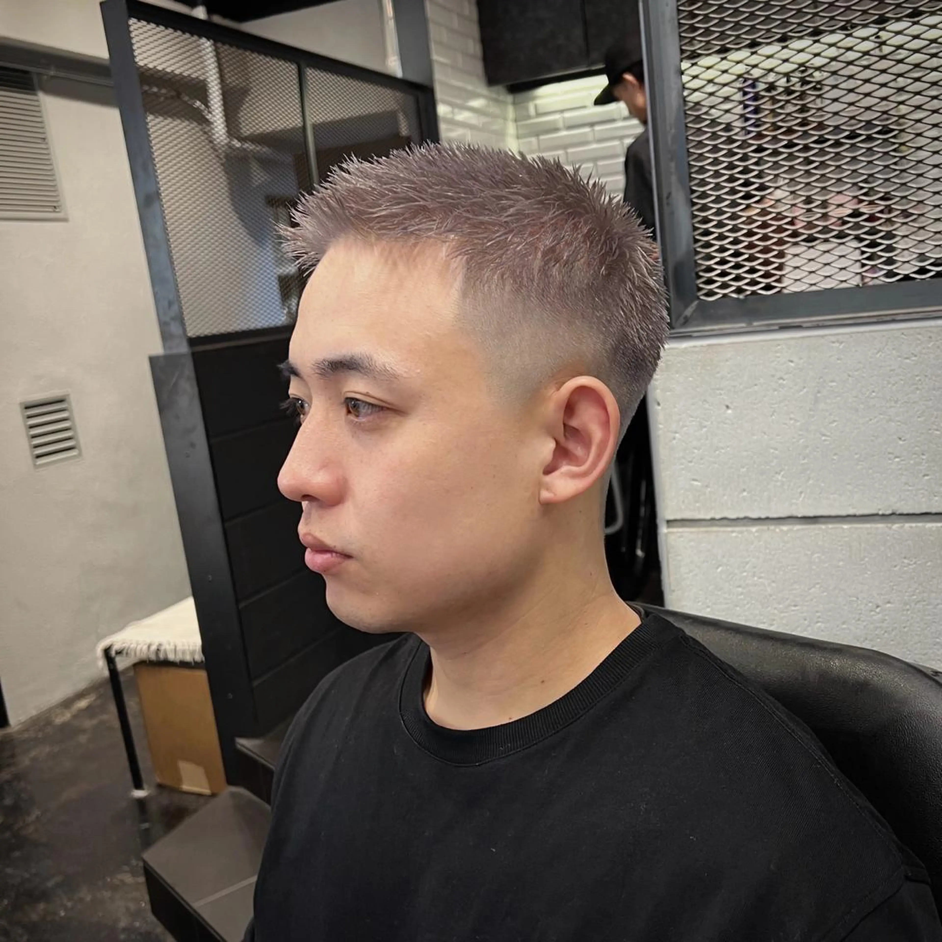 メンズ カット ヘアカラー トリートメント メンズ特化/パーマ/ メッシュ/竜成のヘアスタイル