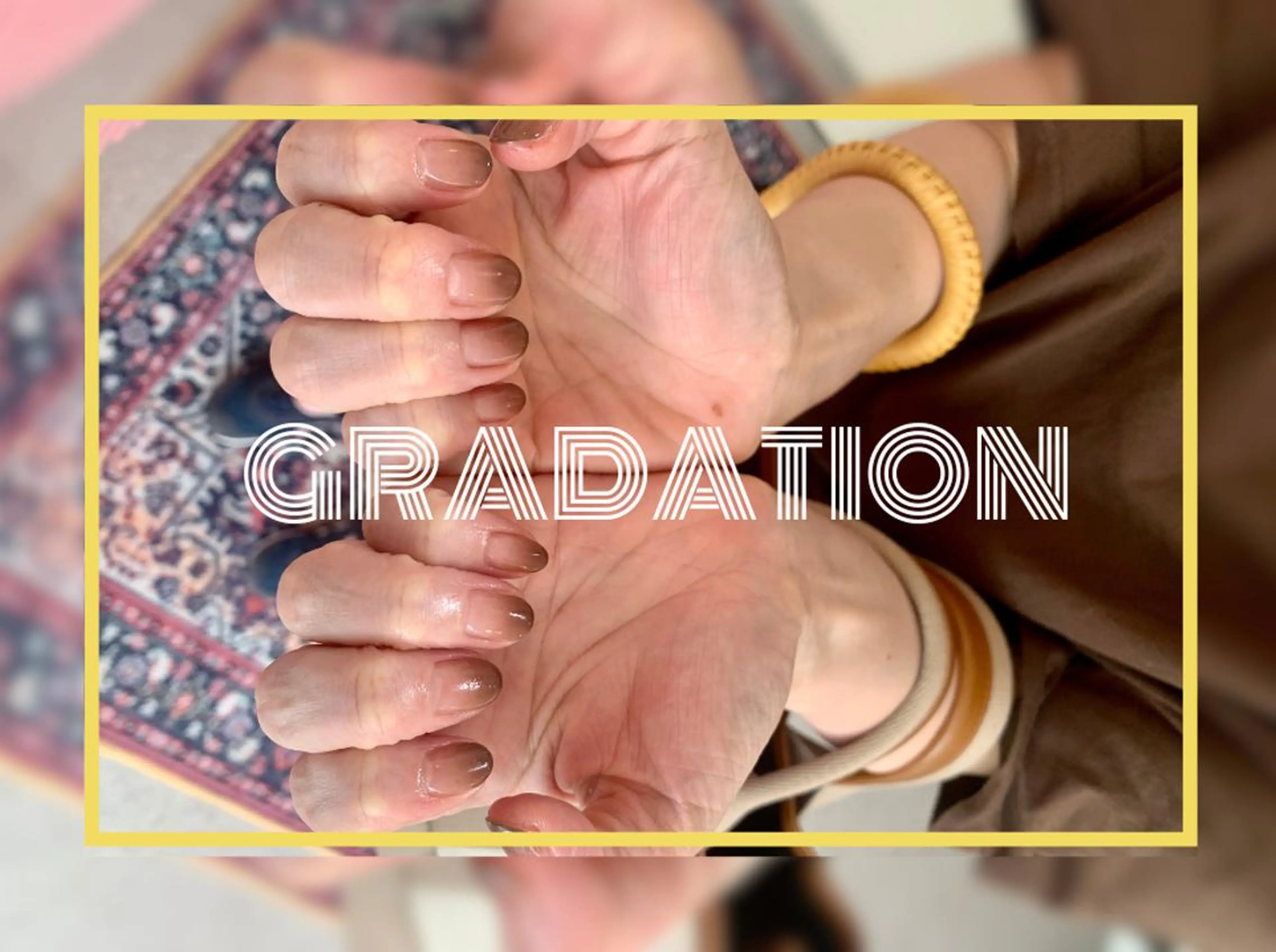 【4月限定🌸｜ご新規様 ¥4,500】Jrネイリスト練習モデル｜グラデーション🟠/オフあり⭕️(約25色​〜​選択可)の写真