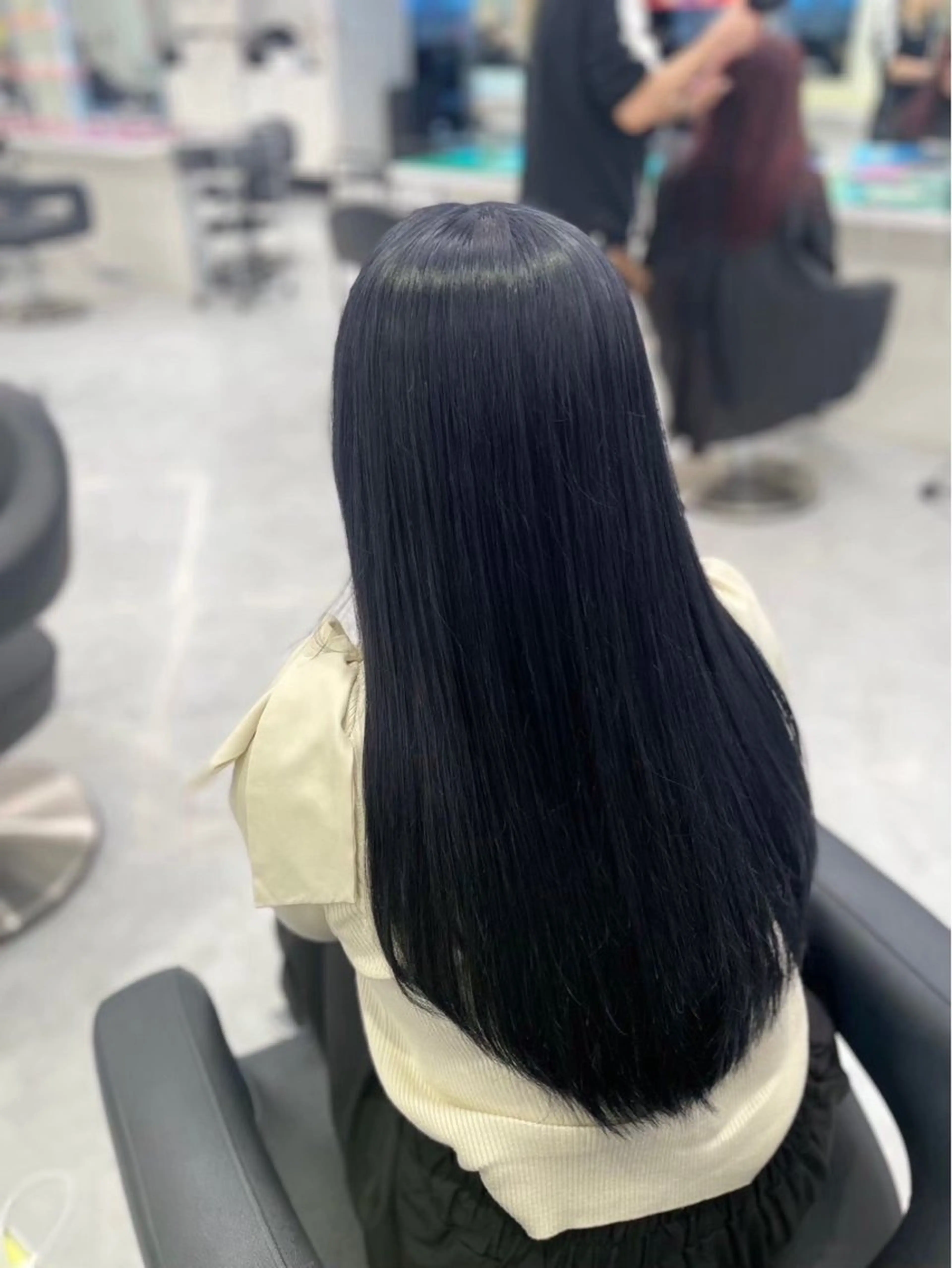 ロング カラー 大人っぽ暗髪レディ 🩶takuto🩶のヘアスタイル