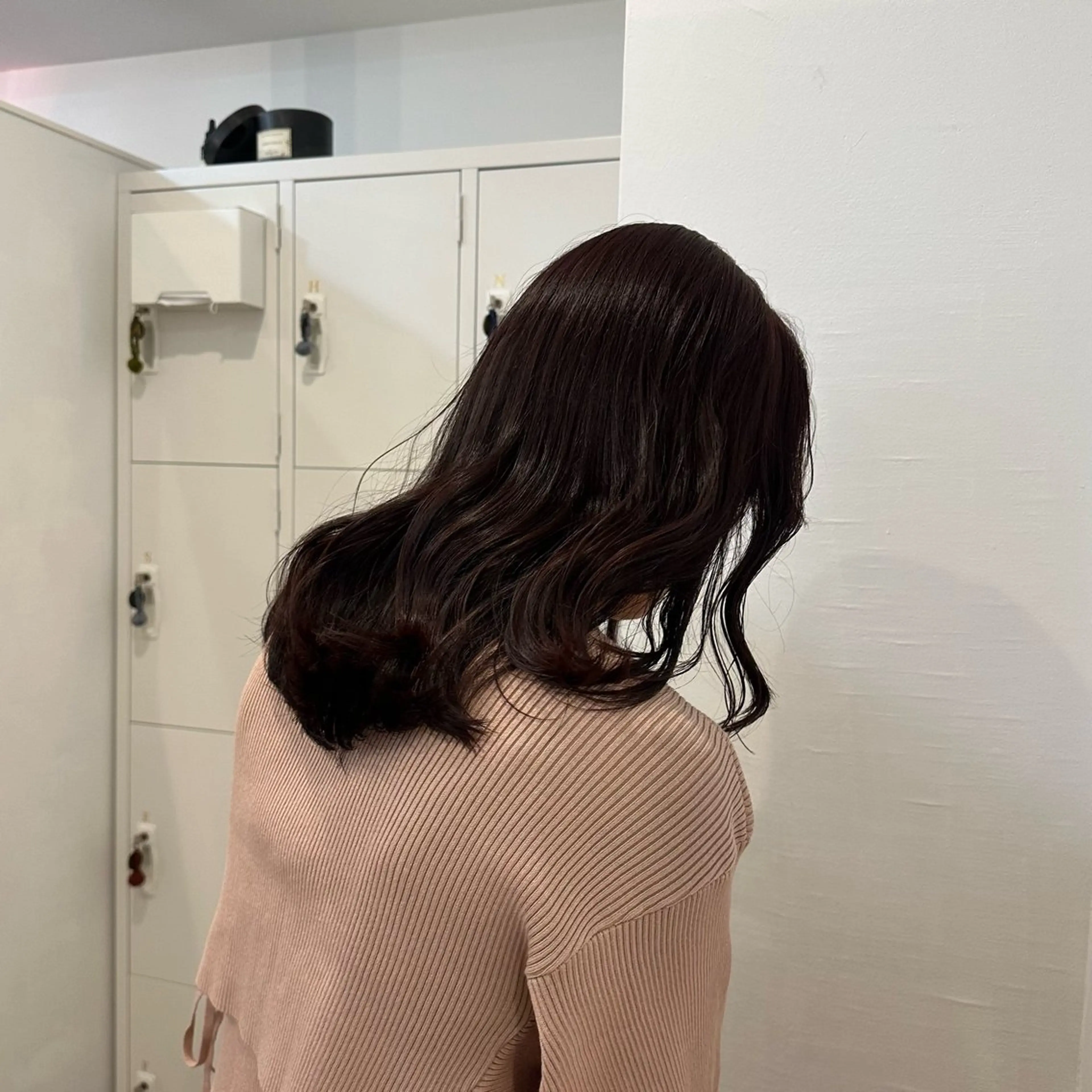 ミディアム カラー canon/レイヤー /透明感カラーのヘアスタイル