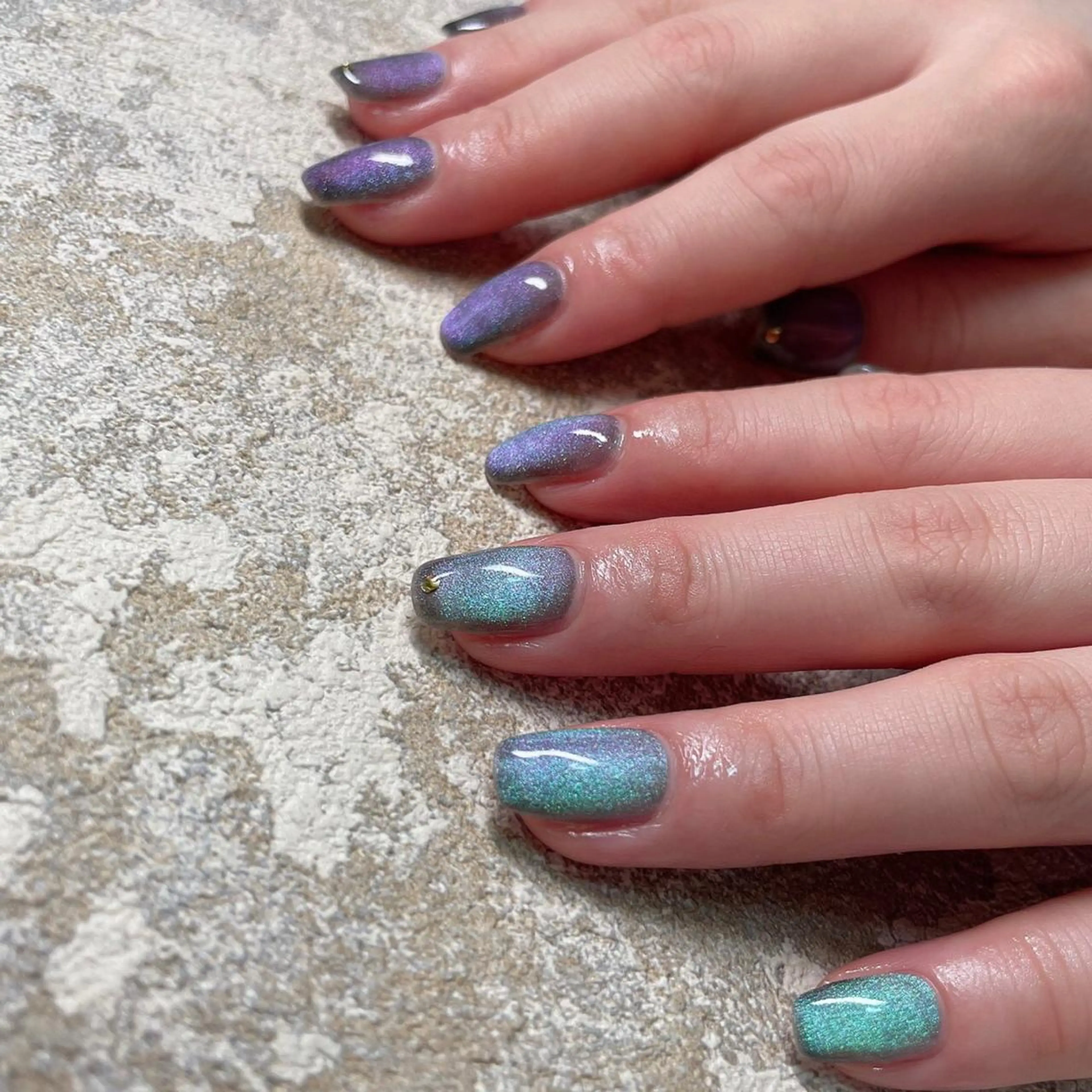 ネイル マグネットネイル lilbondir. chiharuのネイルデザイン