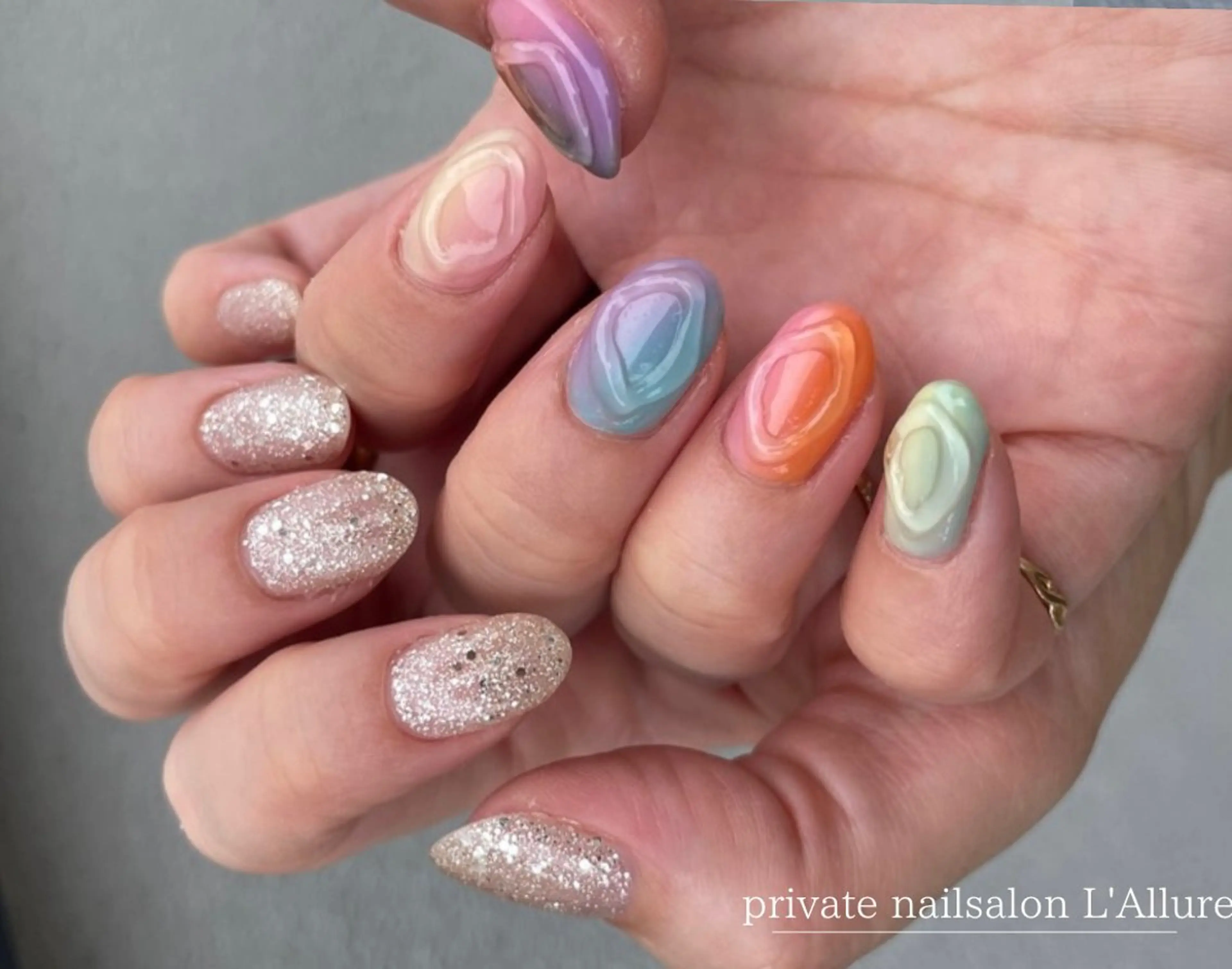ネイル ハンドネイル nailsalon -L'Allure-のネイルデザイン