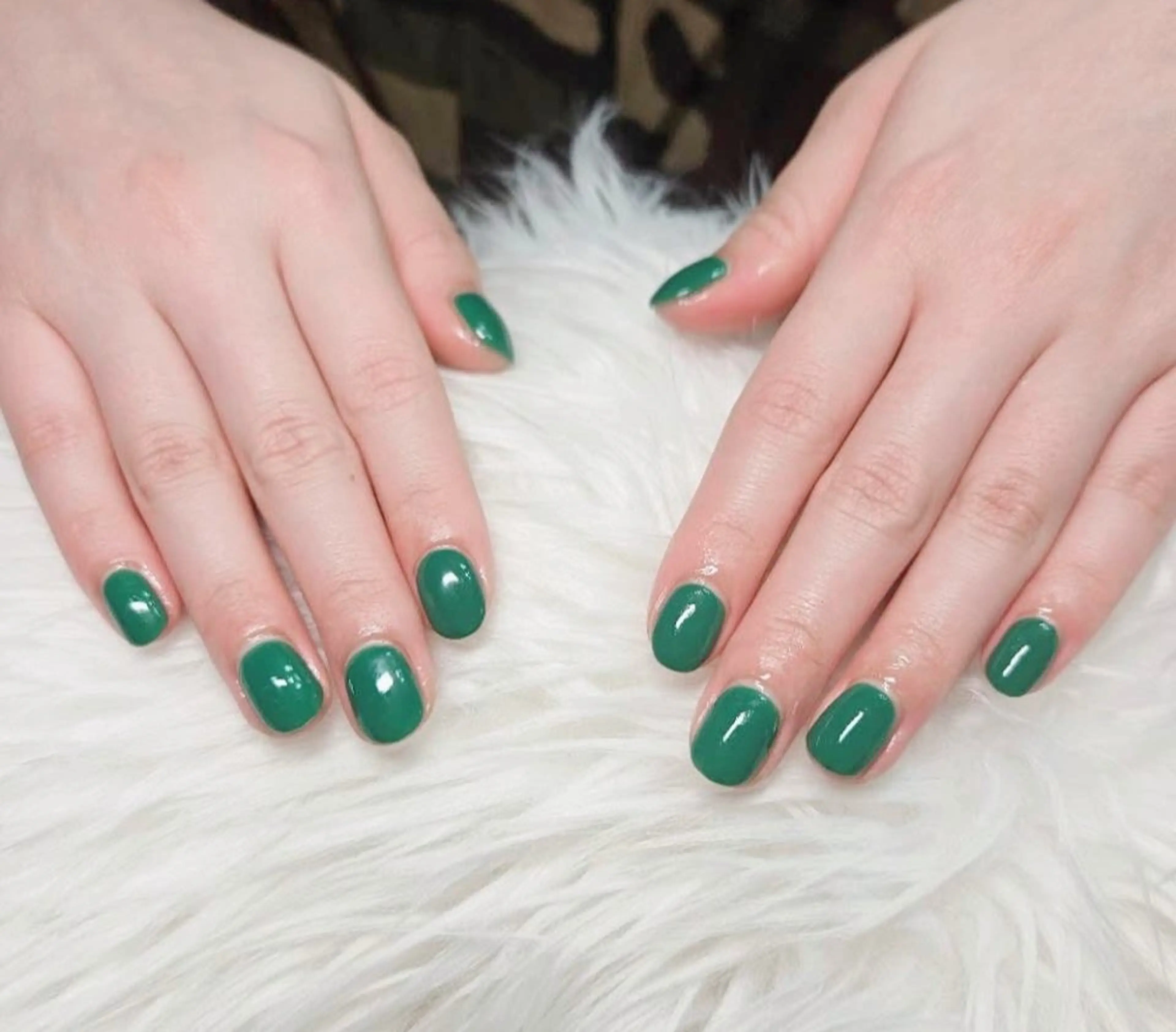 ネイル ジェルネイル ワンカラーネイル パラジェル ハンドネイル ハンドケア Beaubie  nailサロンのネイルデザイン