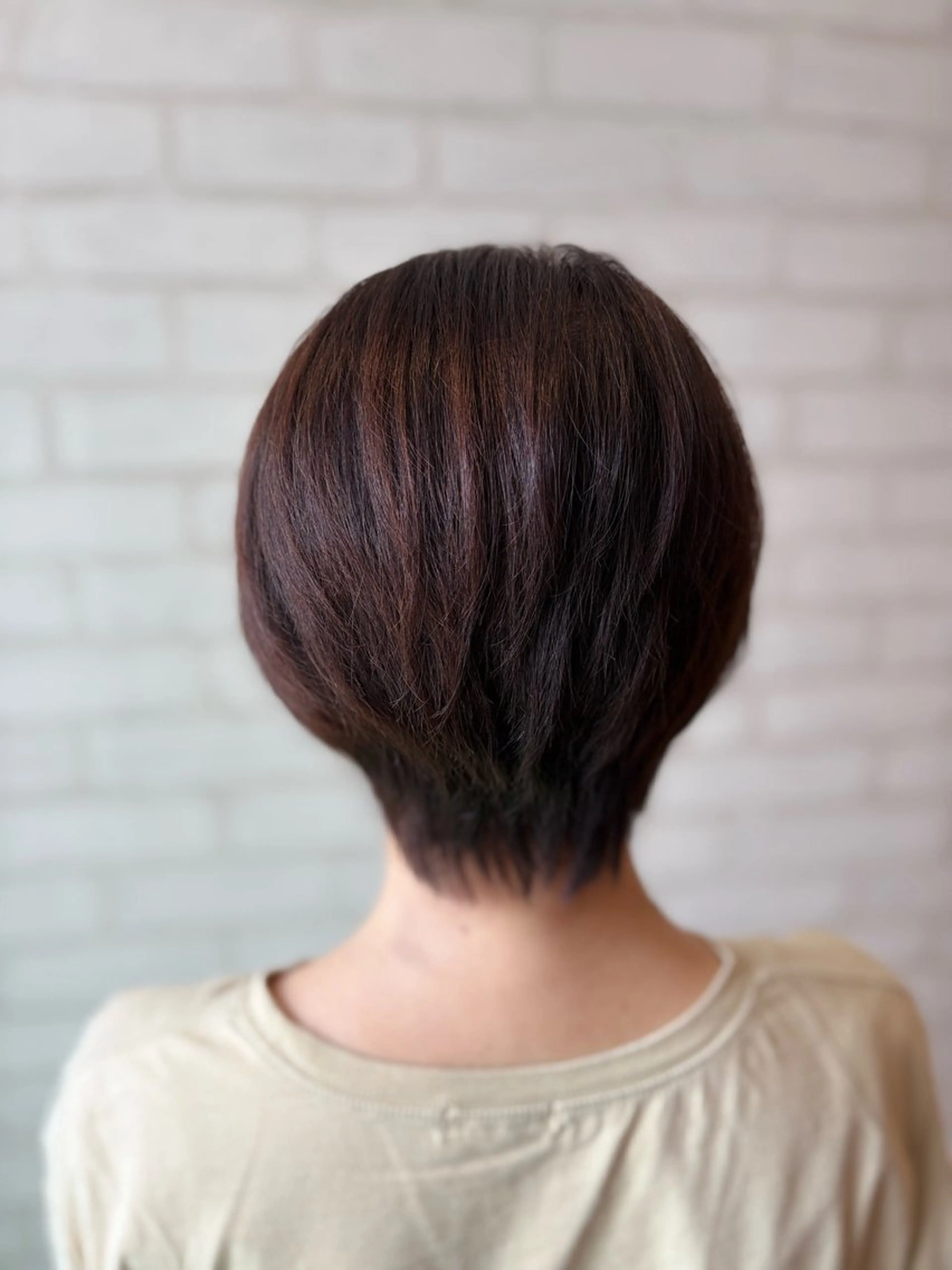ショート ショートヘア 秋葉 万柚子のヘアスタイル