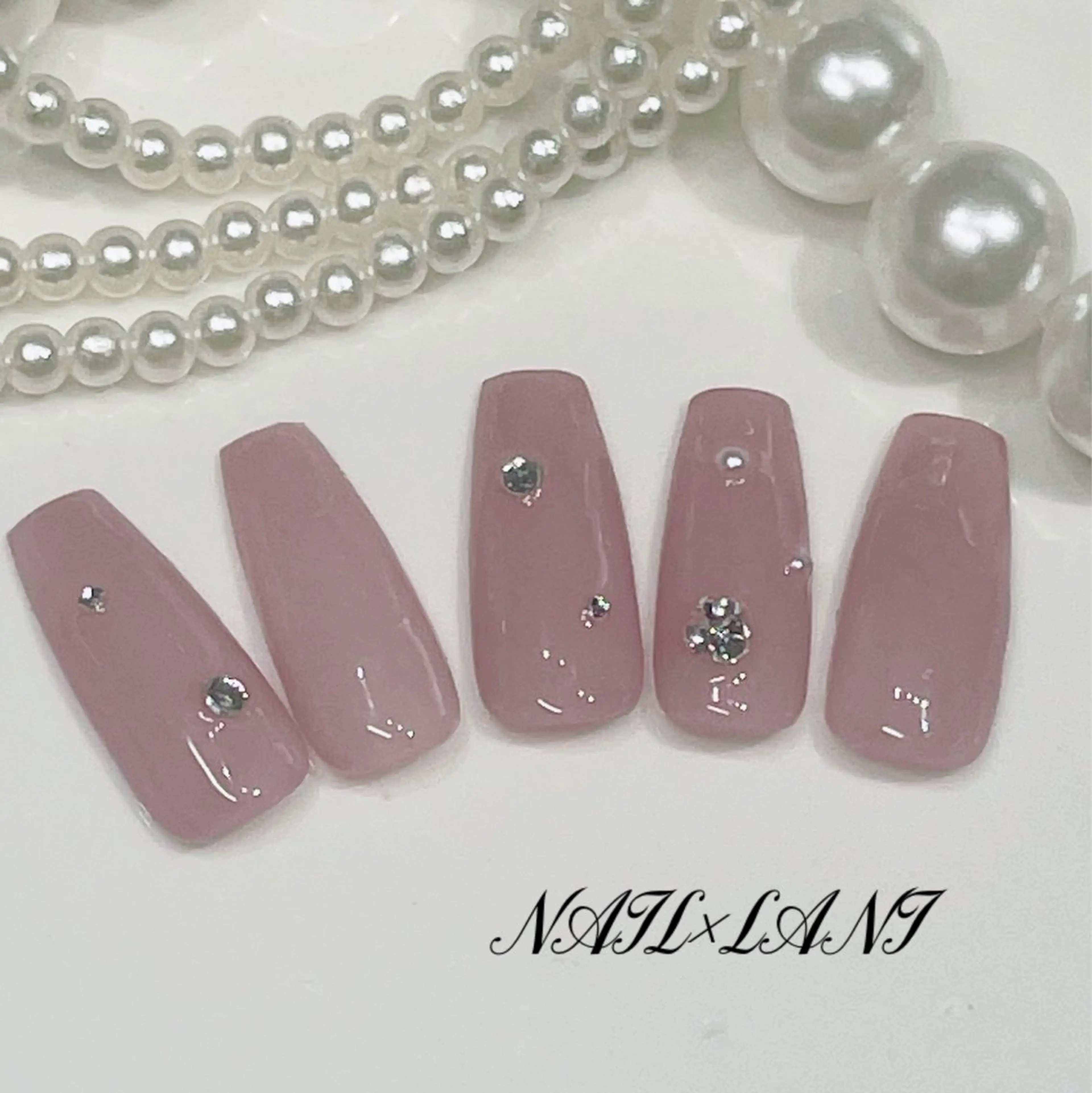 ネイル フットネイル ジェルネイル マグネットネイル パラジェル 一之瀬 柚季のネイルデザイン