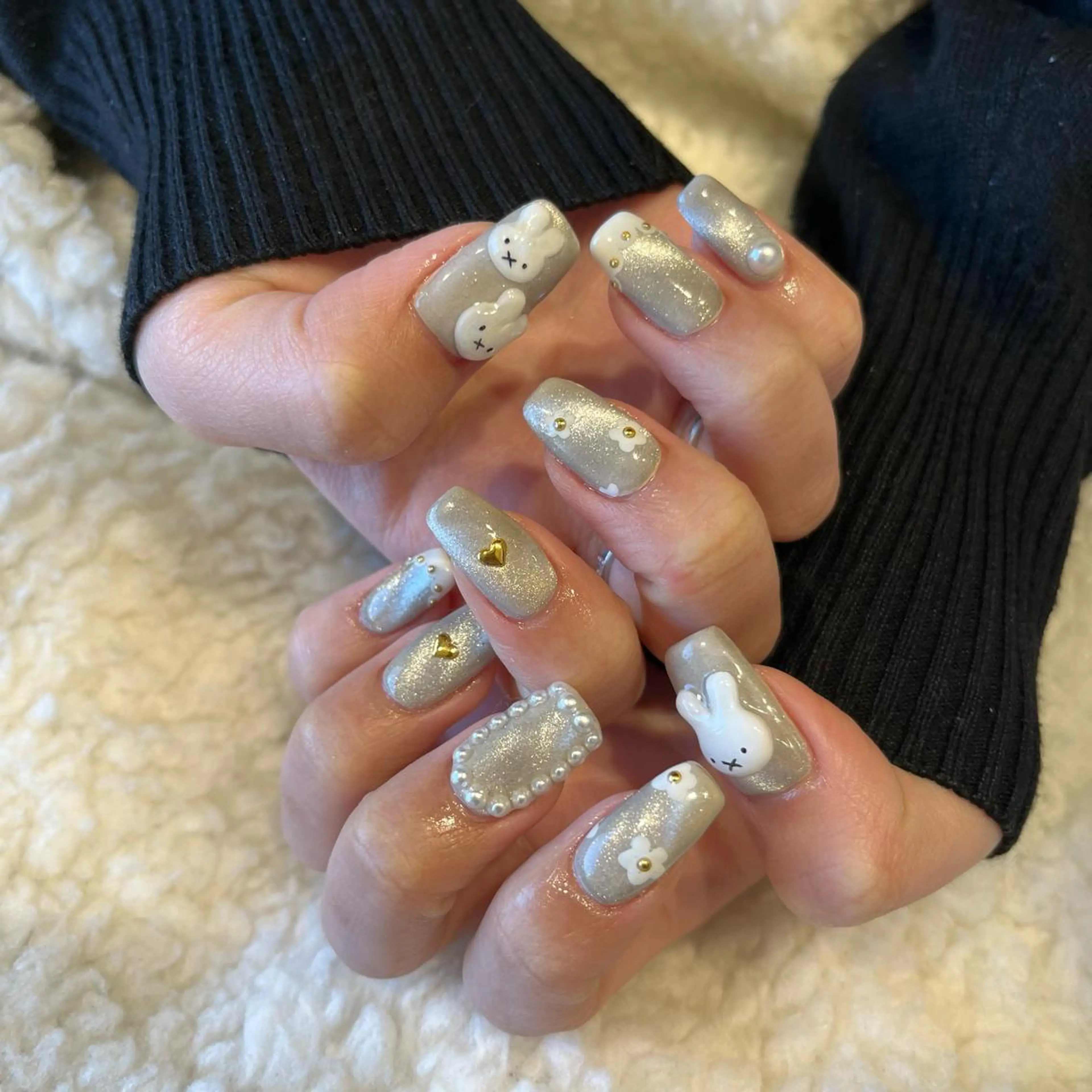 ネイル アートネイル Allure戸祭店 yukinoのネイルデザイン