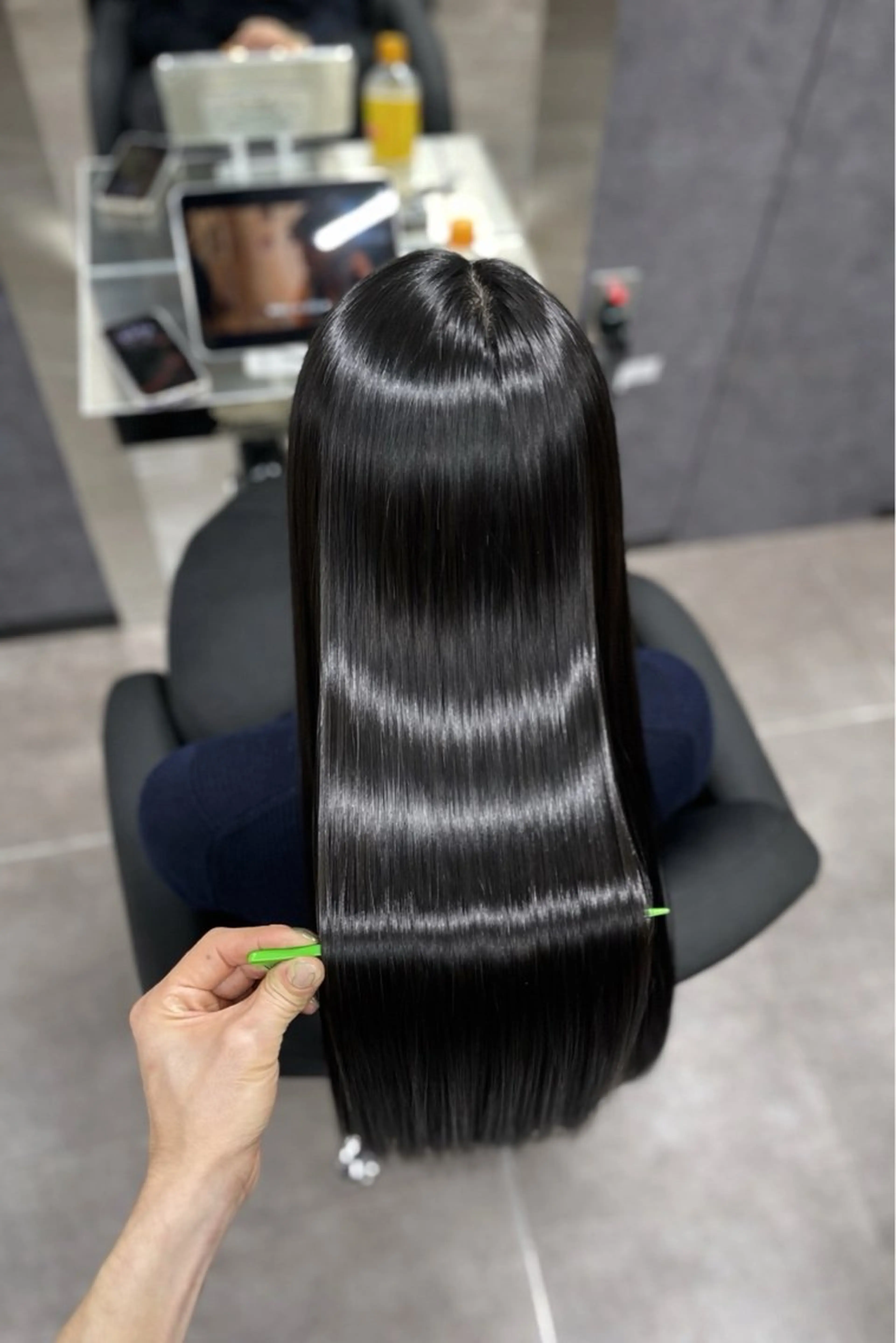 ロング カット 縮毛矯正 トリートメント CYNTHIADUE 店長｜ IRISUのヘアスタイル