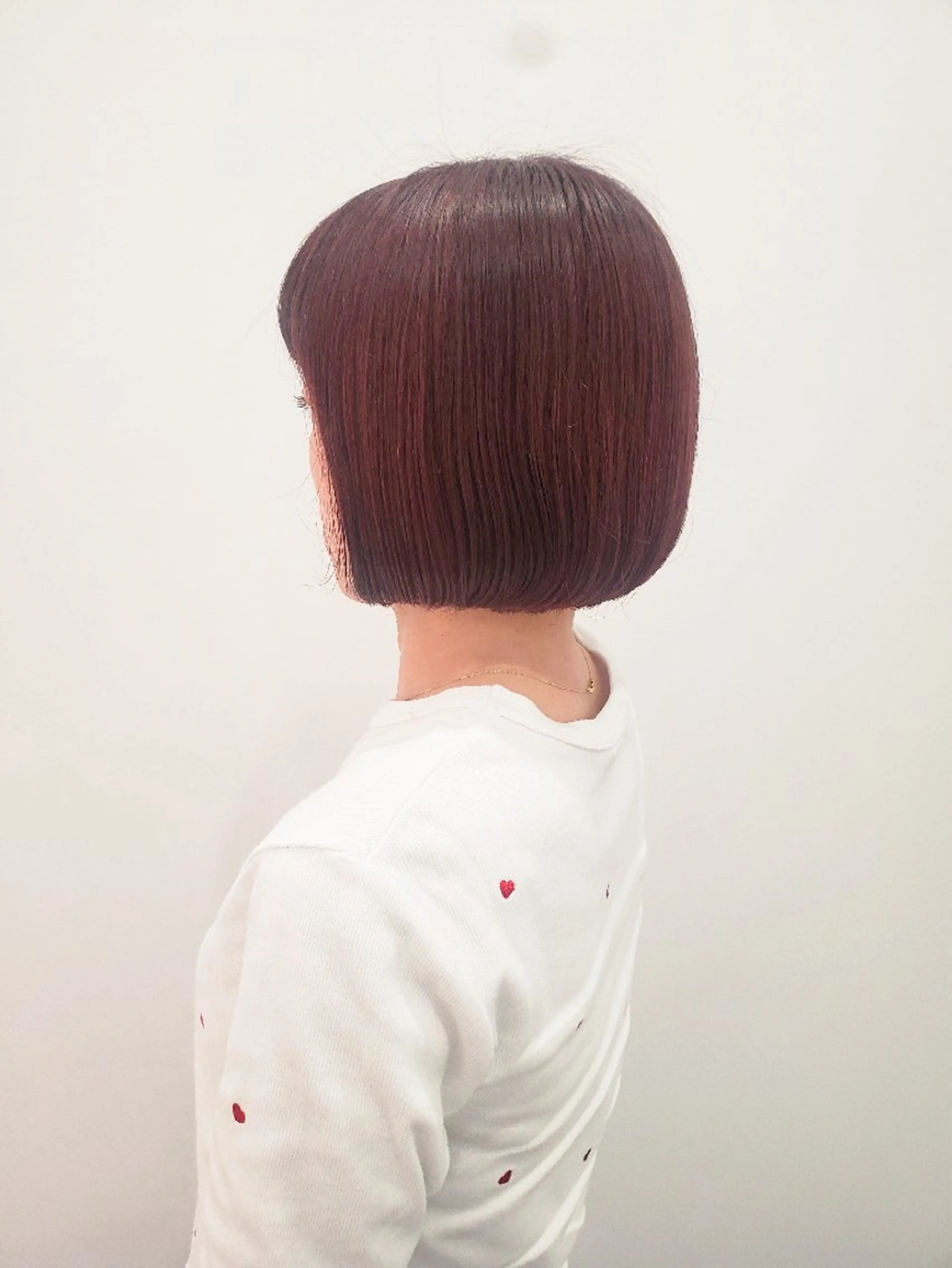 ショート カラー カット ヘアカラー トリートメント ヘッドスパ 齋藤 愛美のヘアスタイル