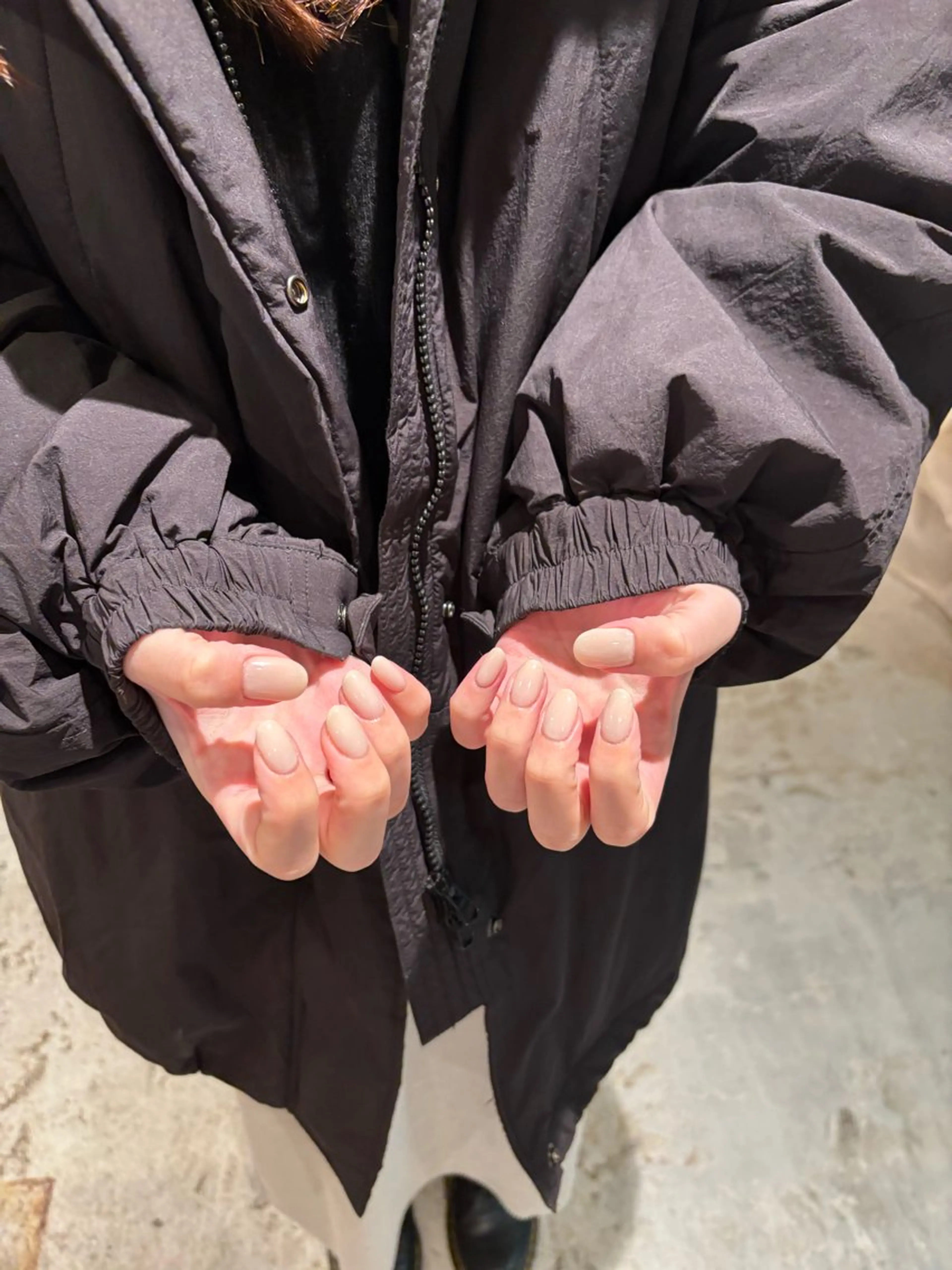 ネイル ワンカラーネイル ホワイト 黄色 Nail Salon List.所属・List. 藤村のネイルデザイン