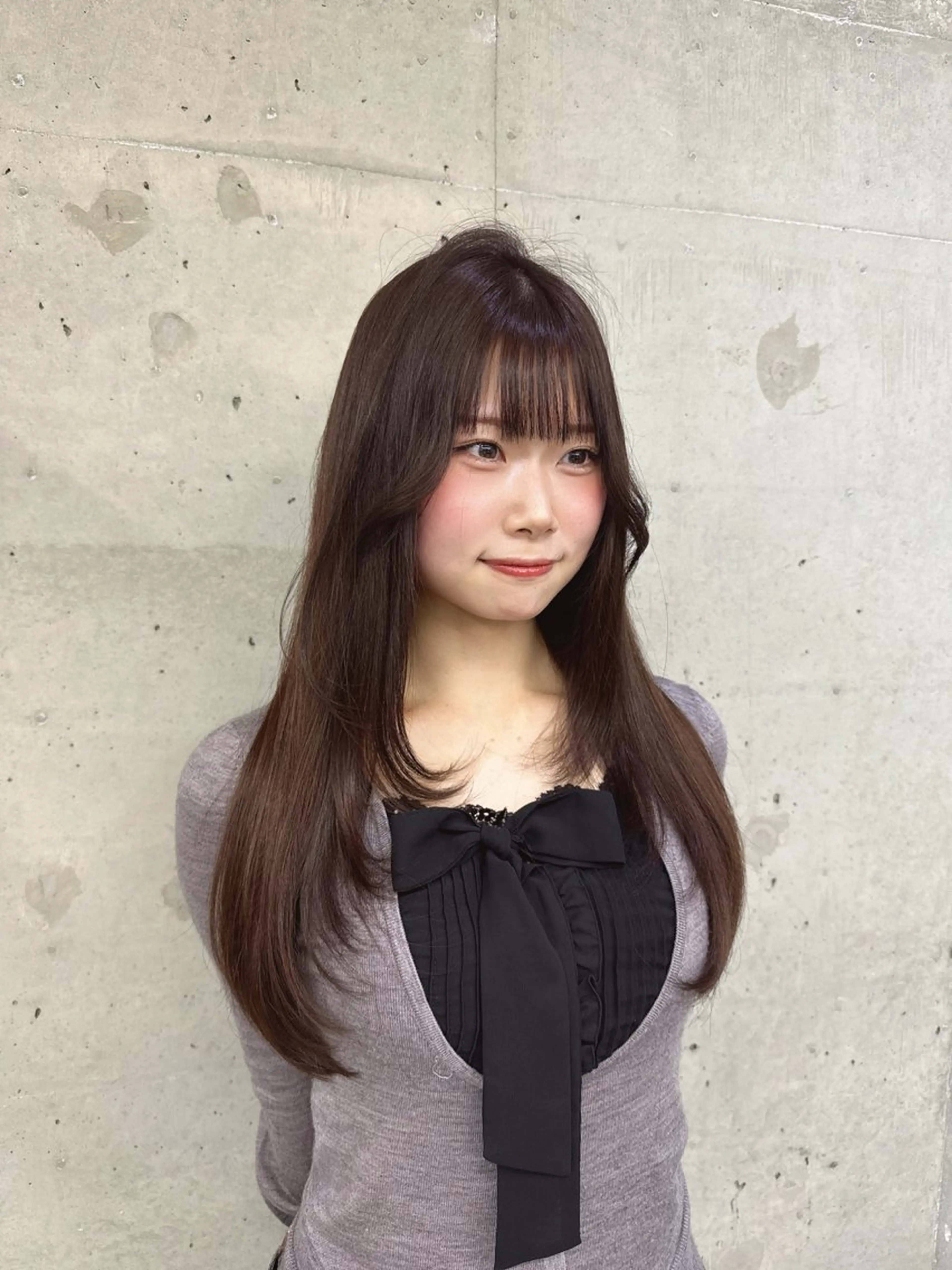 ロング カット ヘアカラー Hinane ‪❤︎‬のヘアスタイル