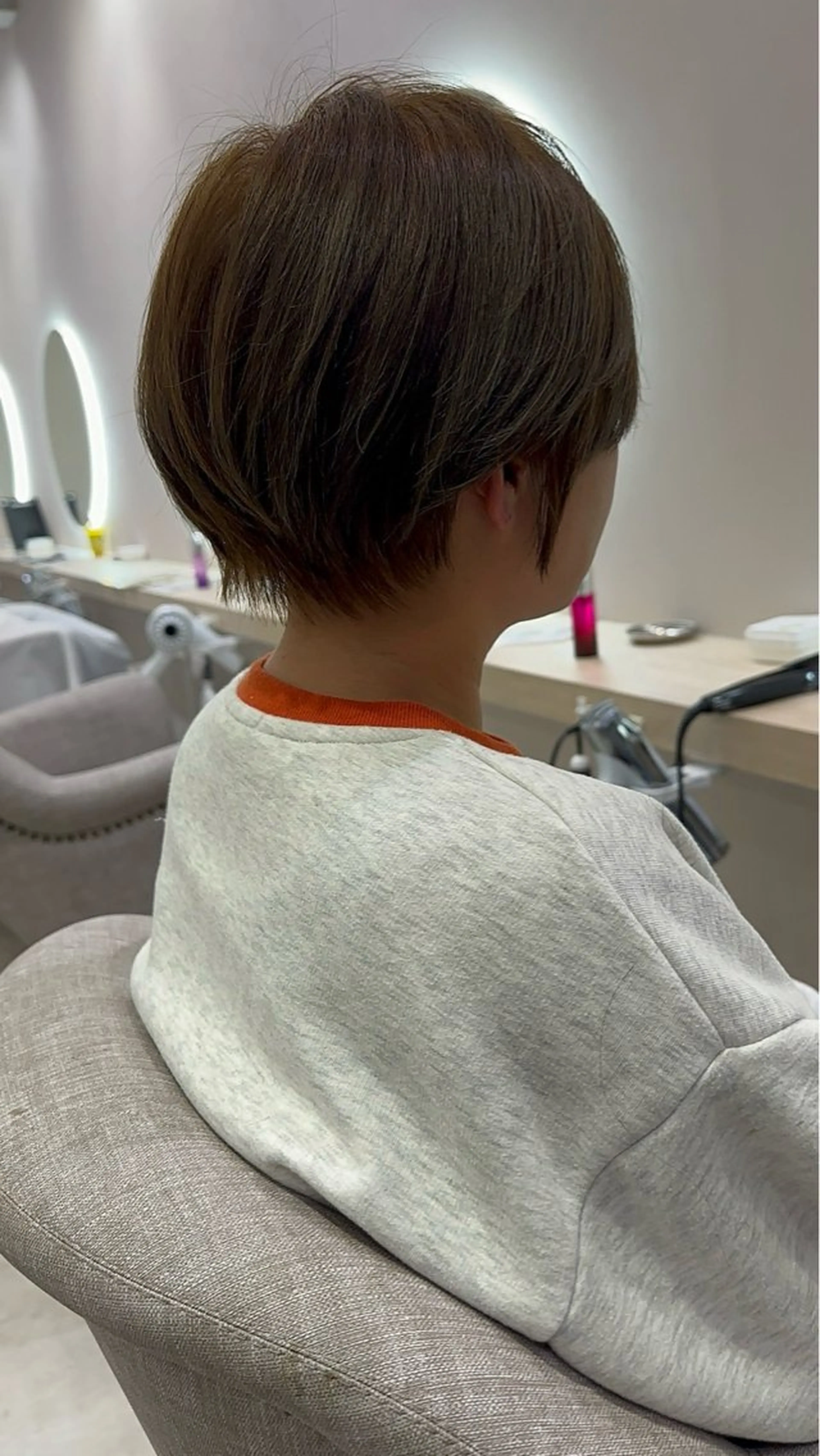 ショート 上田 皇明のヘアスタイル