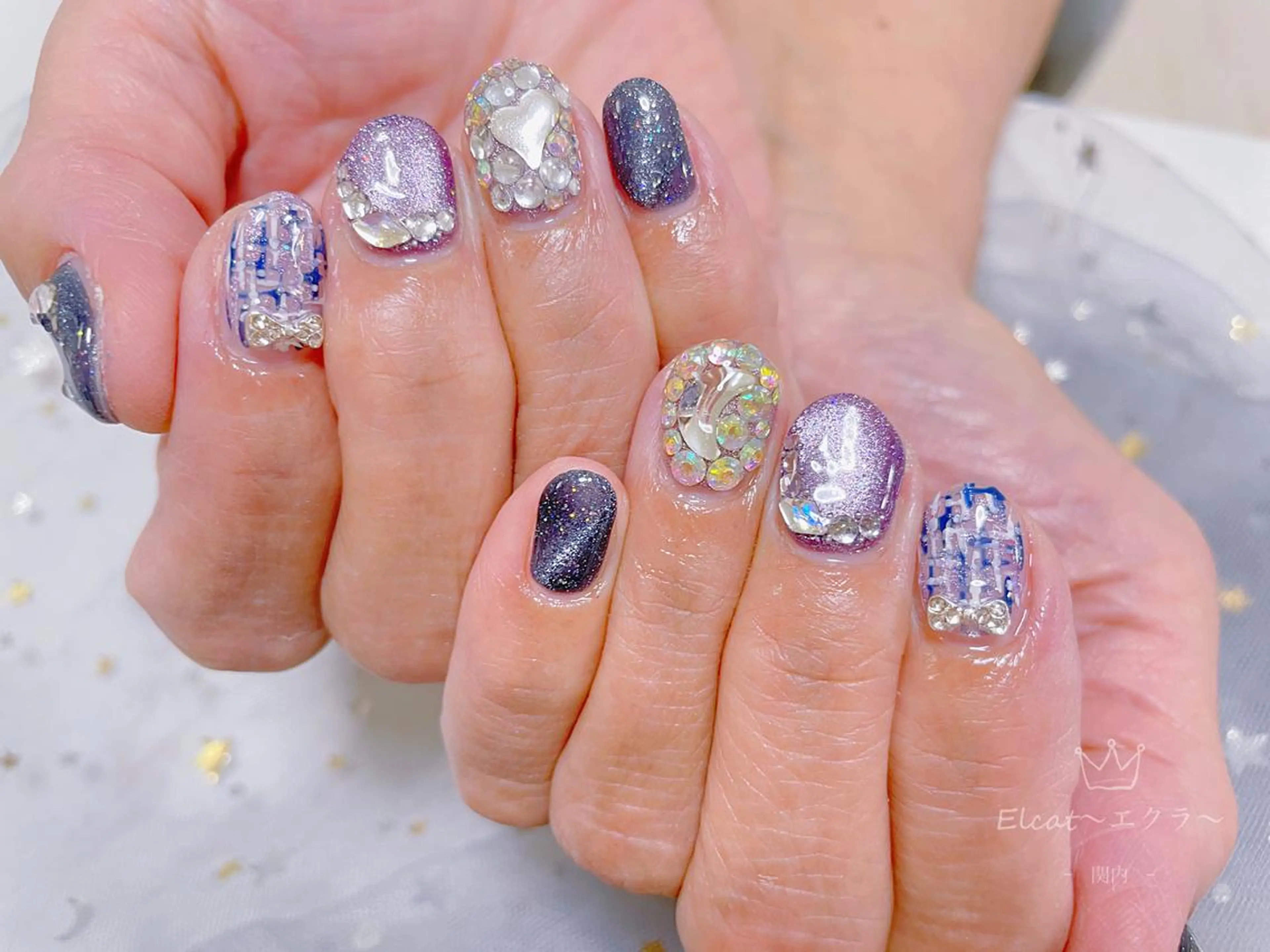 ネイル ネイルサロンエクラ 🫧Shizukaのネイルデザイン