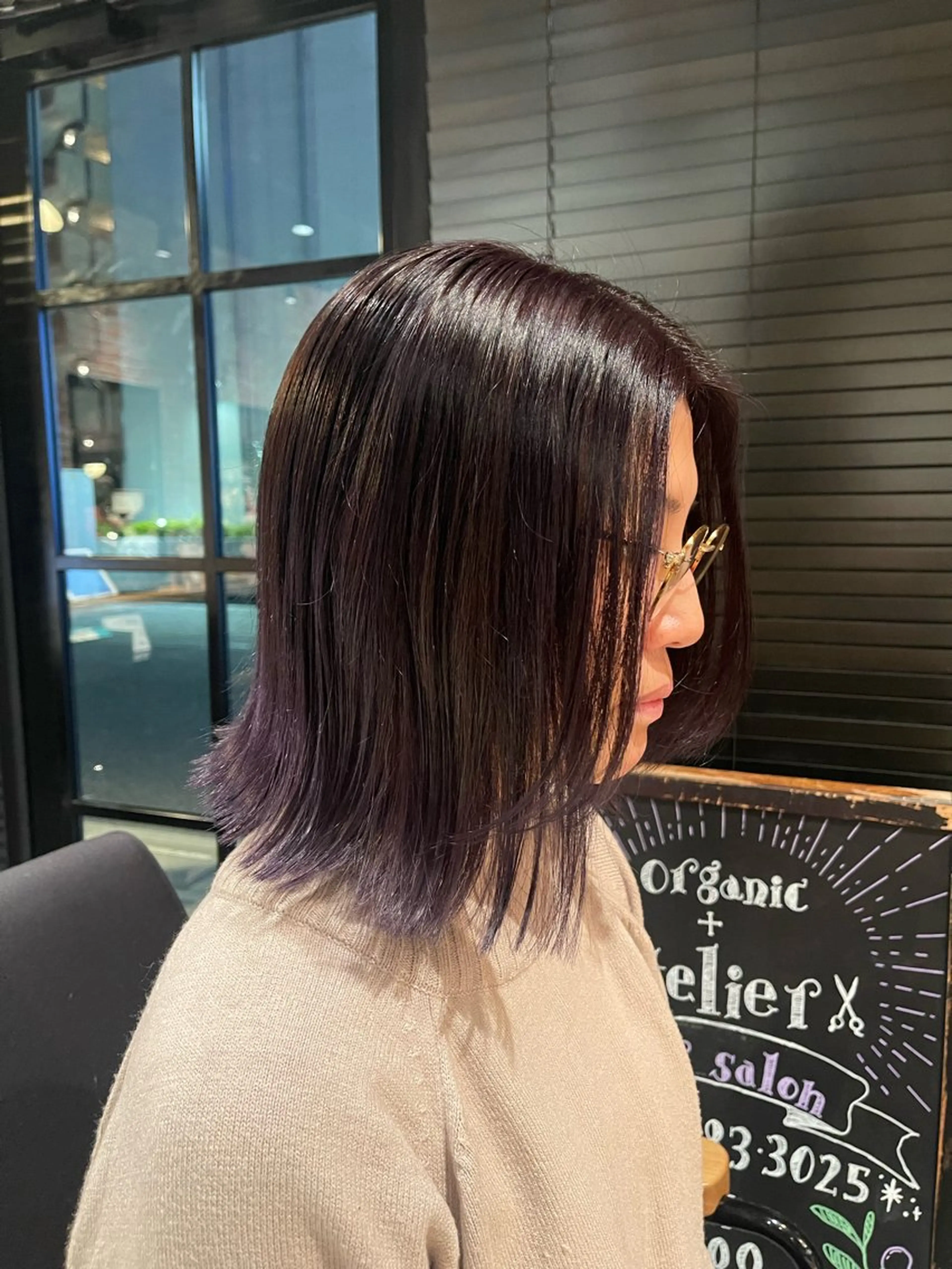 ミディアム カラー rin 🖤〈大宮〉のヘアスタイル