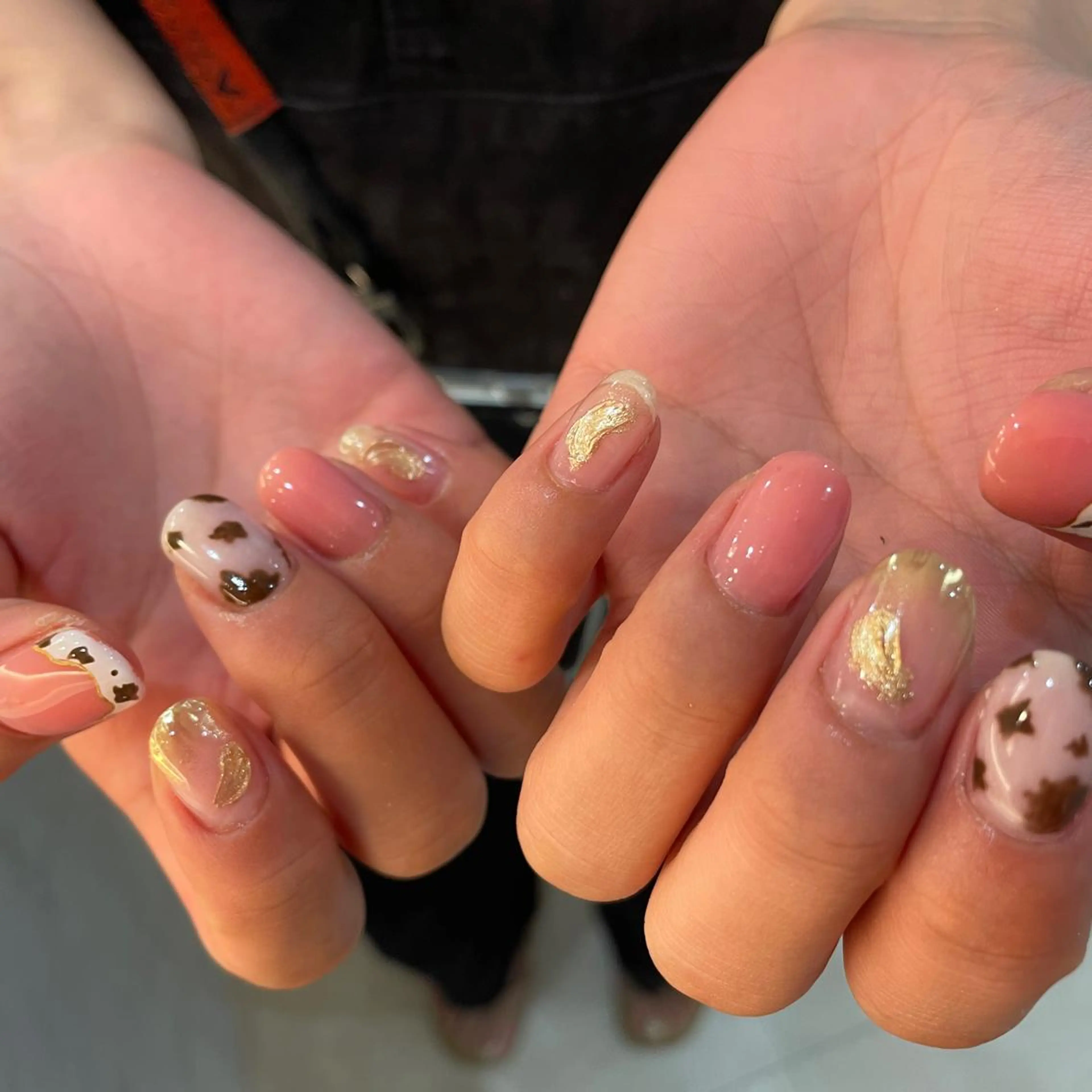 ネイル ハンドネイル フットネイル ゆびノさき茨木店 ニュアンス/アートのネイルデザイン