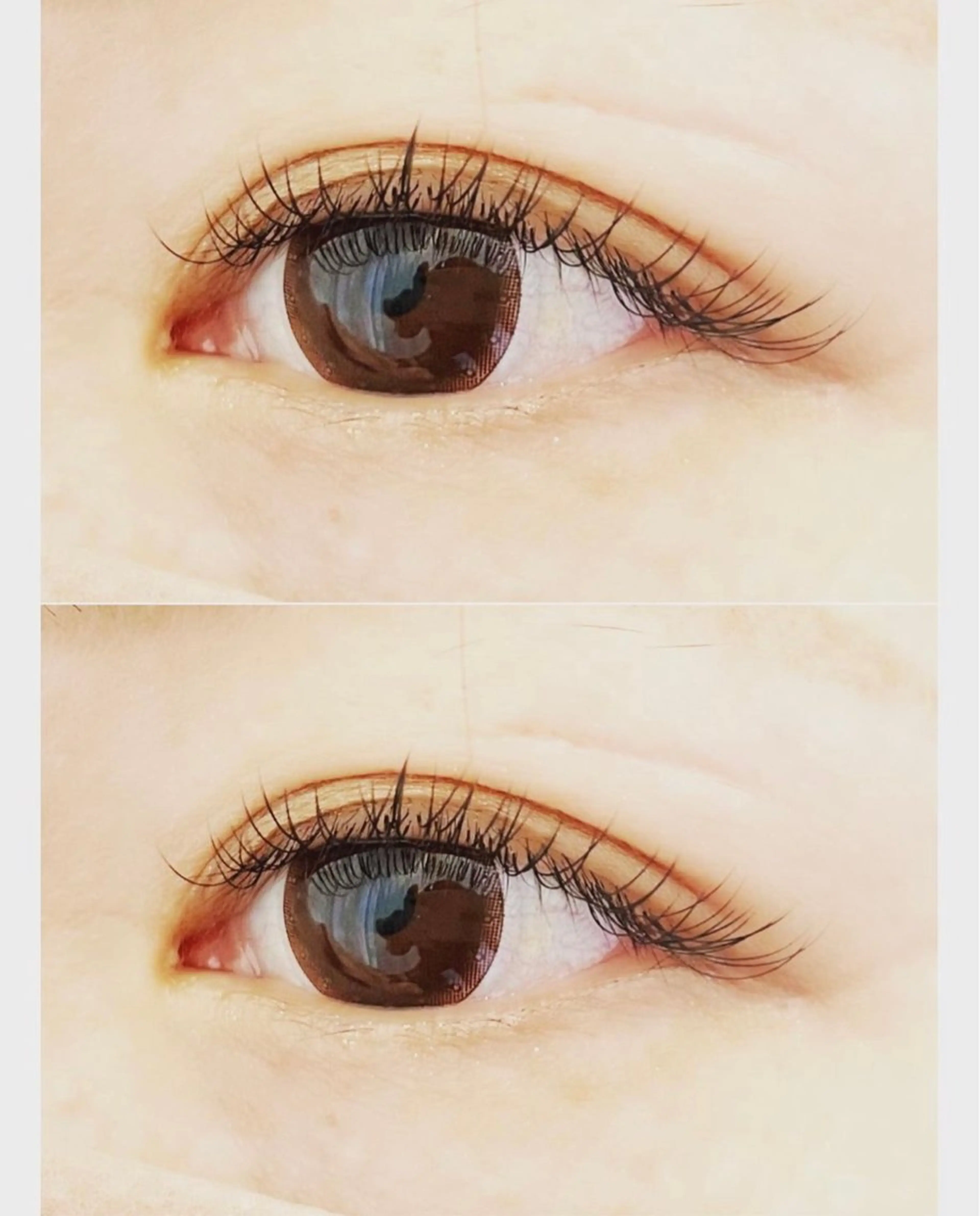 マツエク・マツパ フラットラッシュ ナチュラル sherry kaoriのマツエク・マツパデザイン