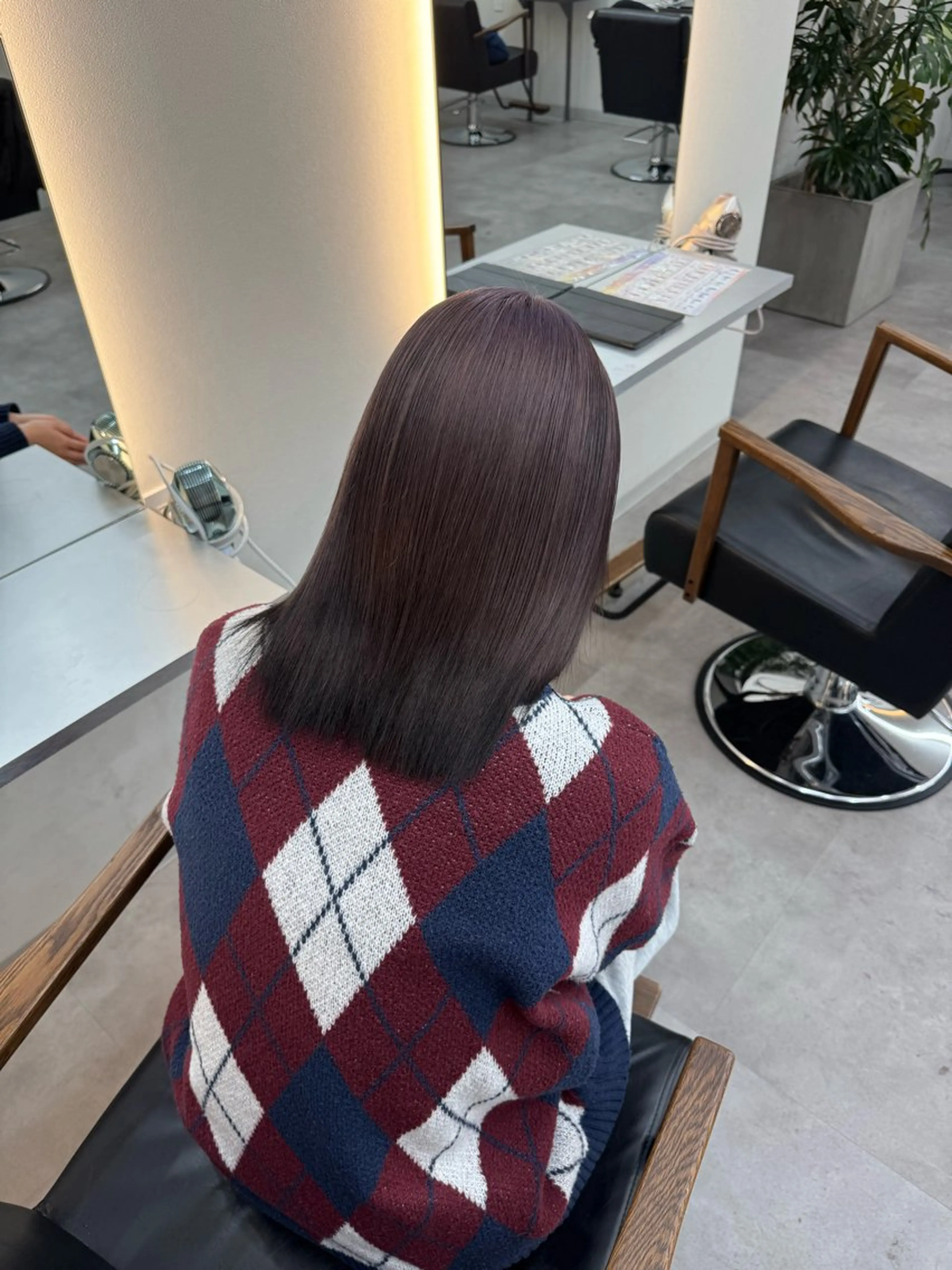 ミディアム カラー 🌼RIENS/原田 菜々華🌼のヘアスタイル