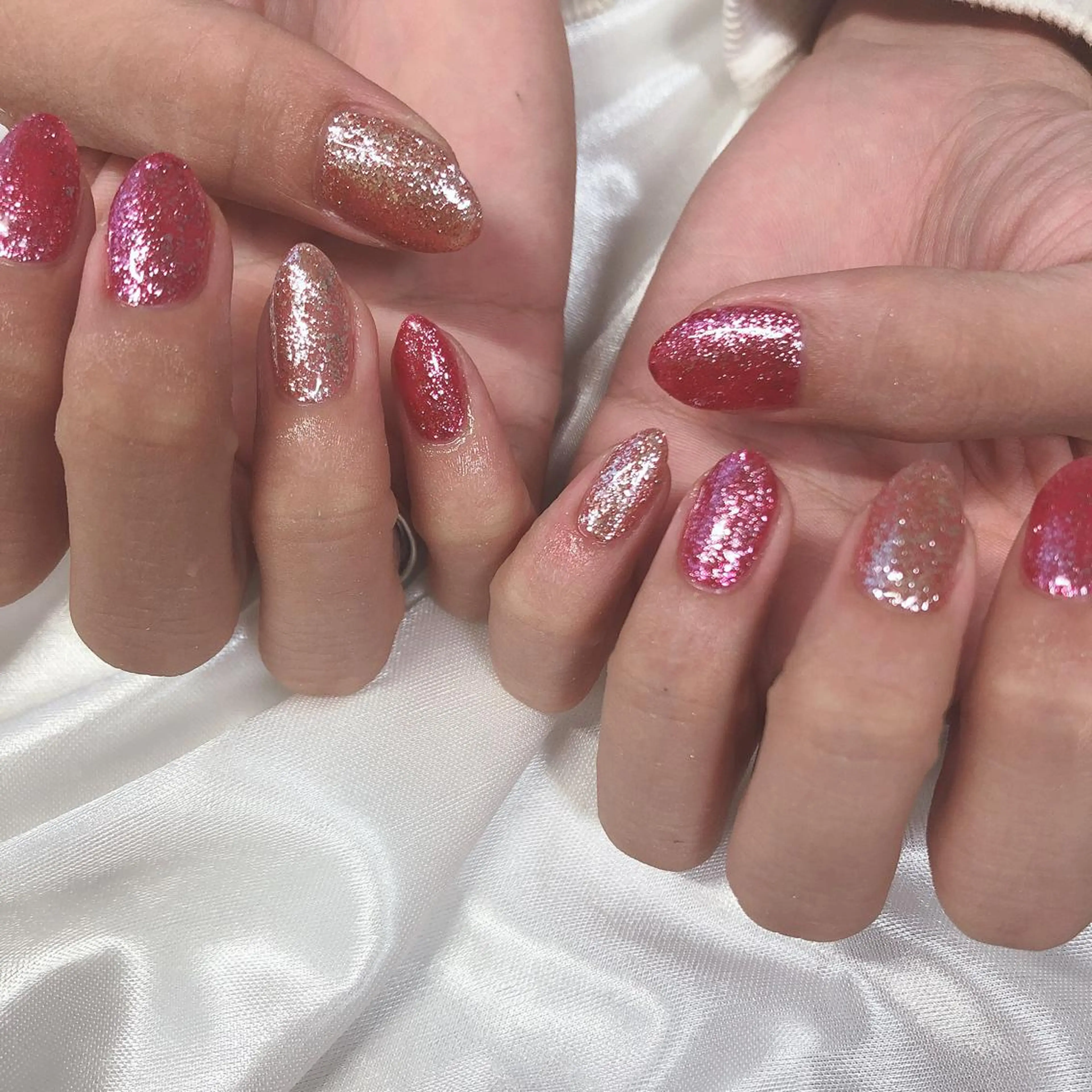 ネイル ハンドネイル 西岡 杏のネイルデザイン