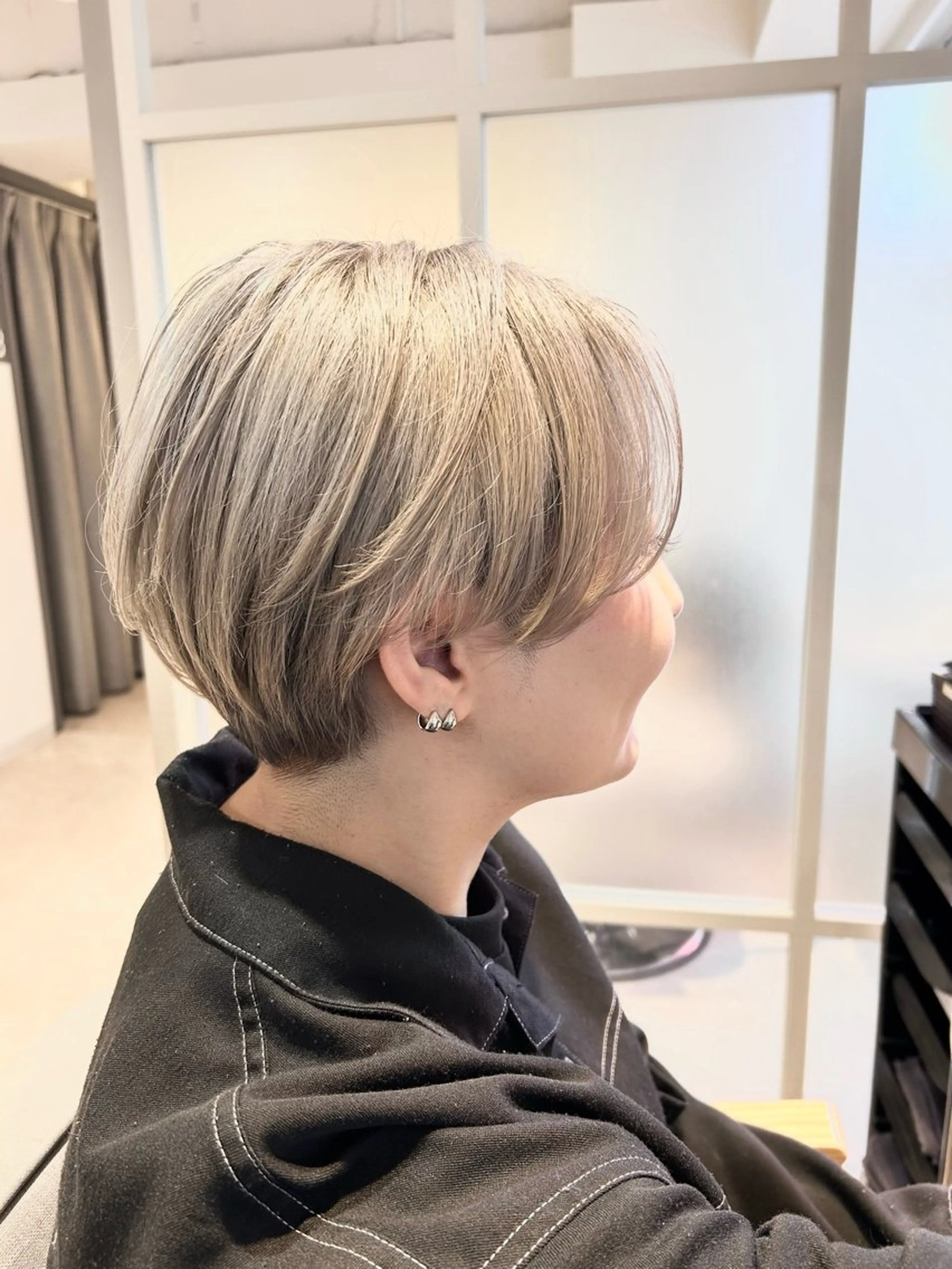 ショート 似合わせボブ🫧 丸みショート藤本のヘアスタイル