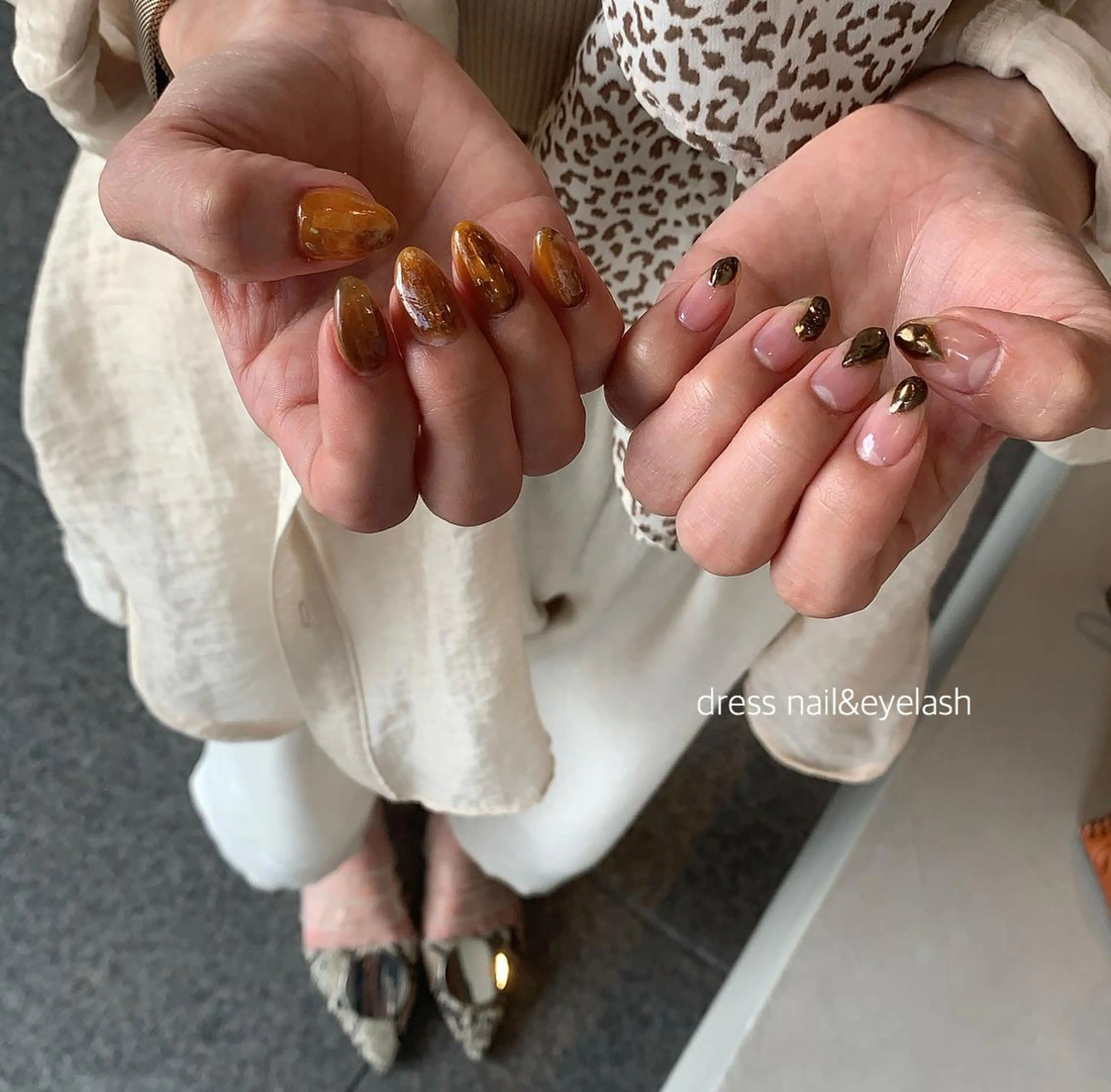 ネイル ハンドネイル にしぐち はるかのネイルデザイン