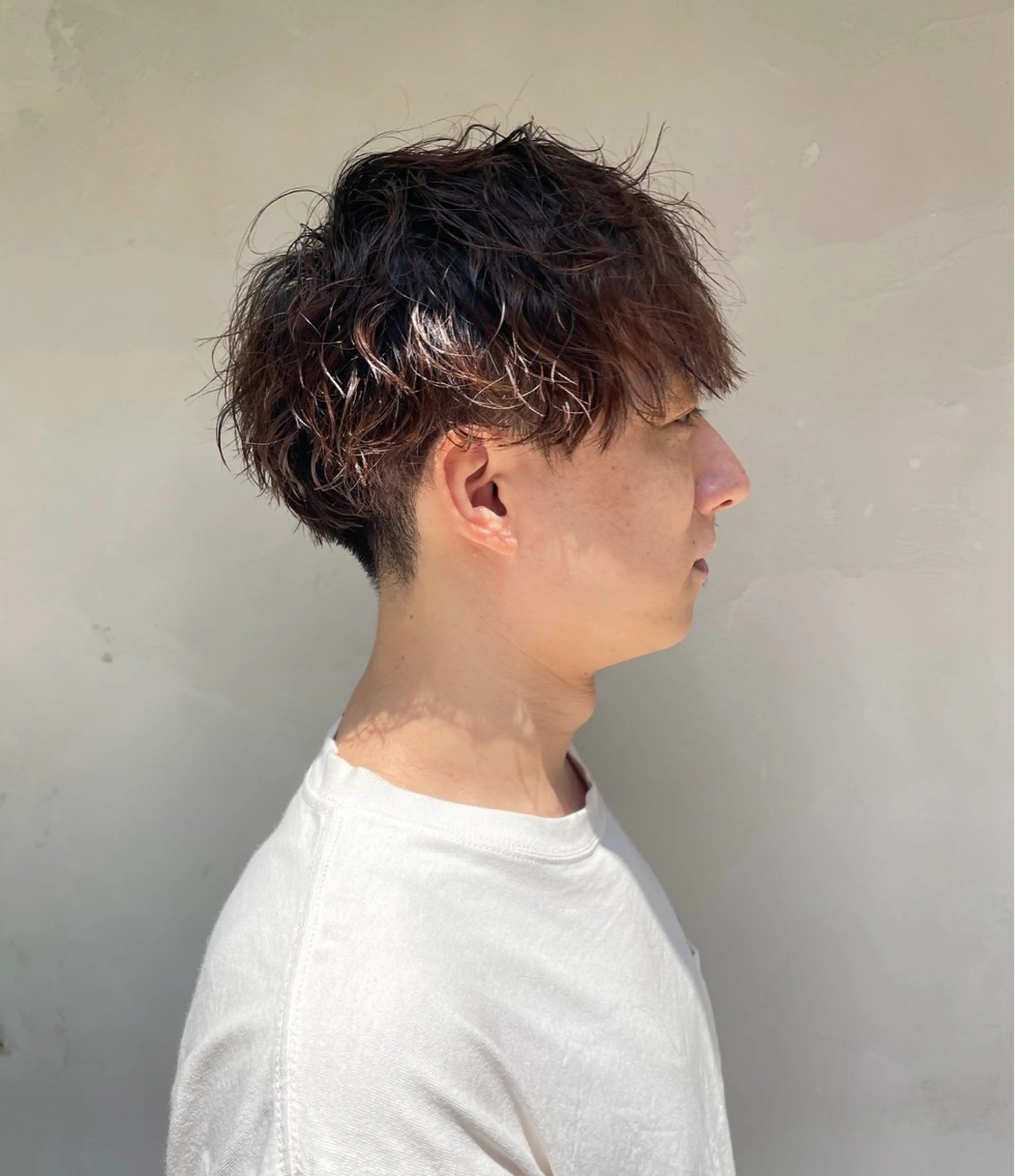 パーマ メンズ 畠山 渚のヘアスタイル