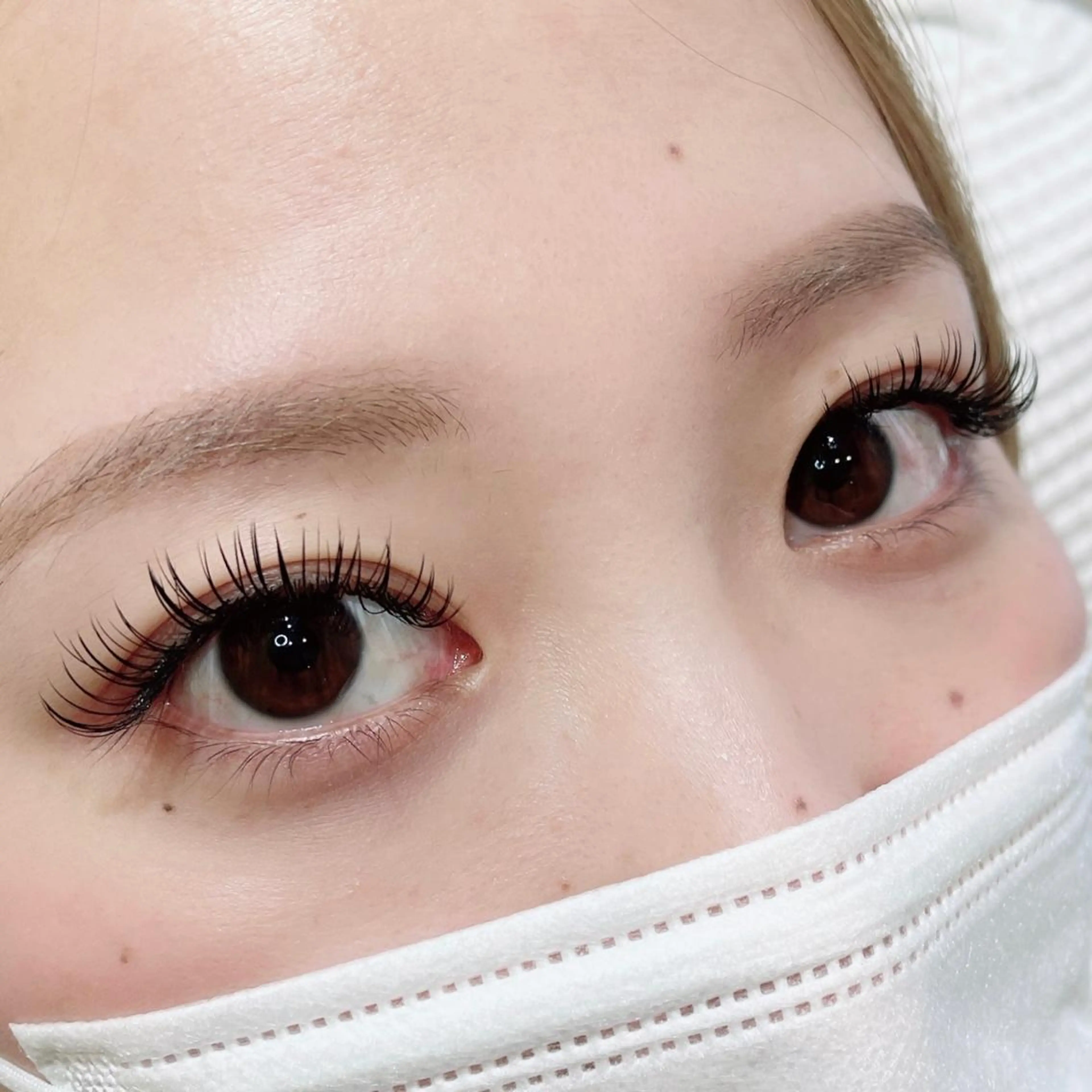 マツエク・マツパ 付け放題 CCカール Cカール フラットラッシュ マツエク SEALA 高石の眉毛・アイブロウイメージ