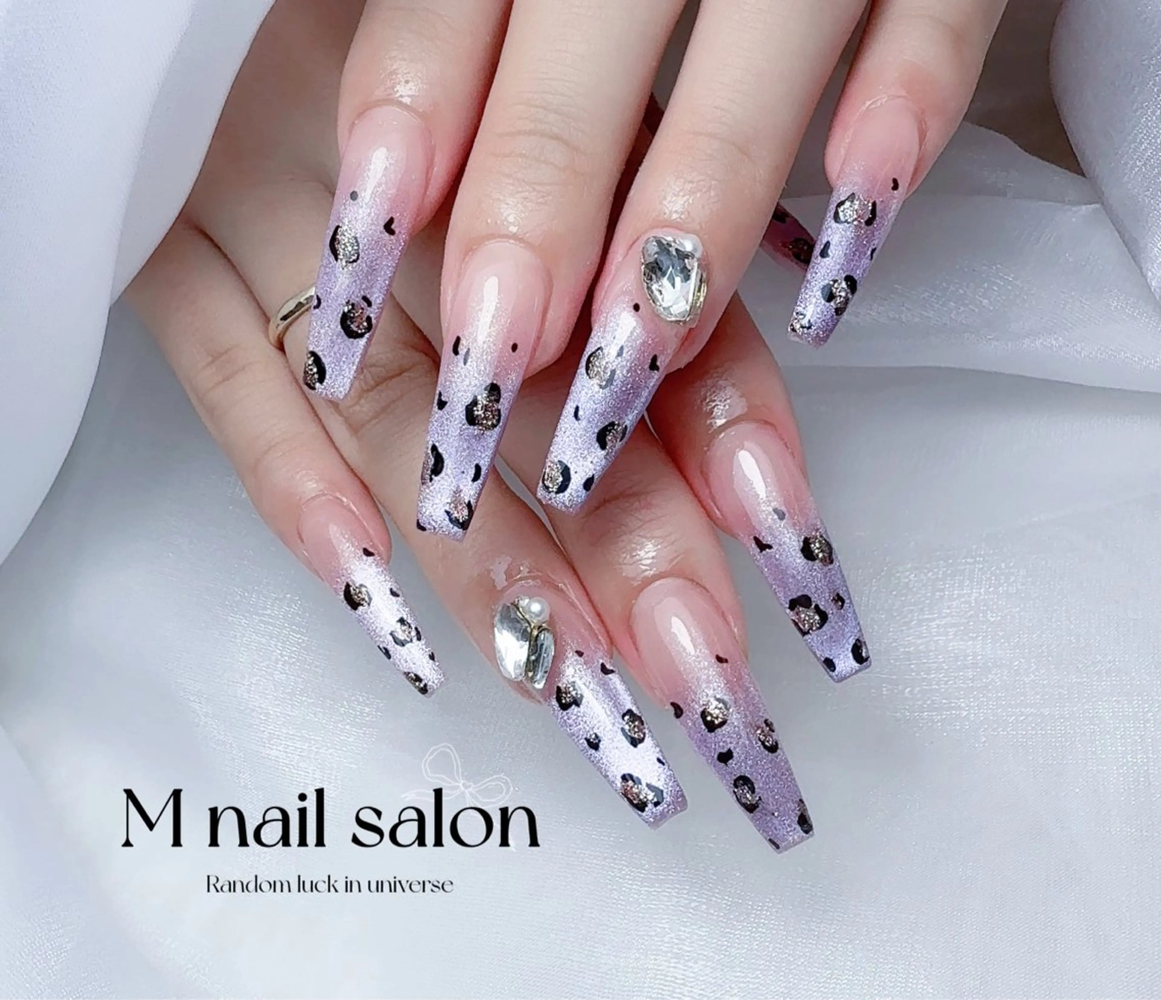 ネイル ハンドネイル M🌷nail 長さだし専門店のネイルデザイン
