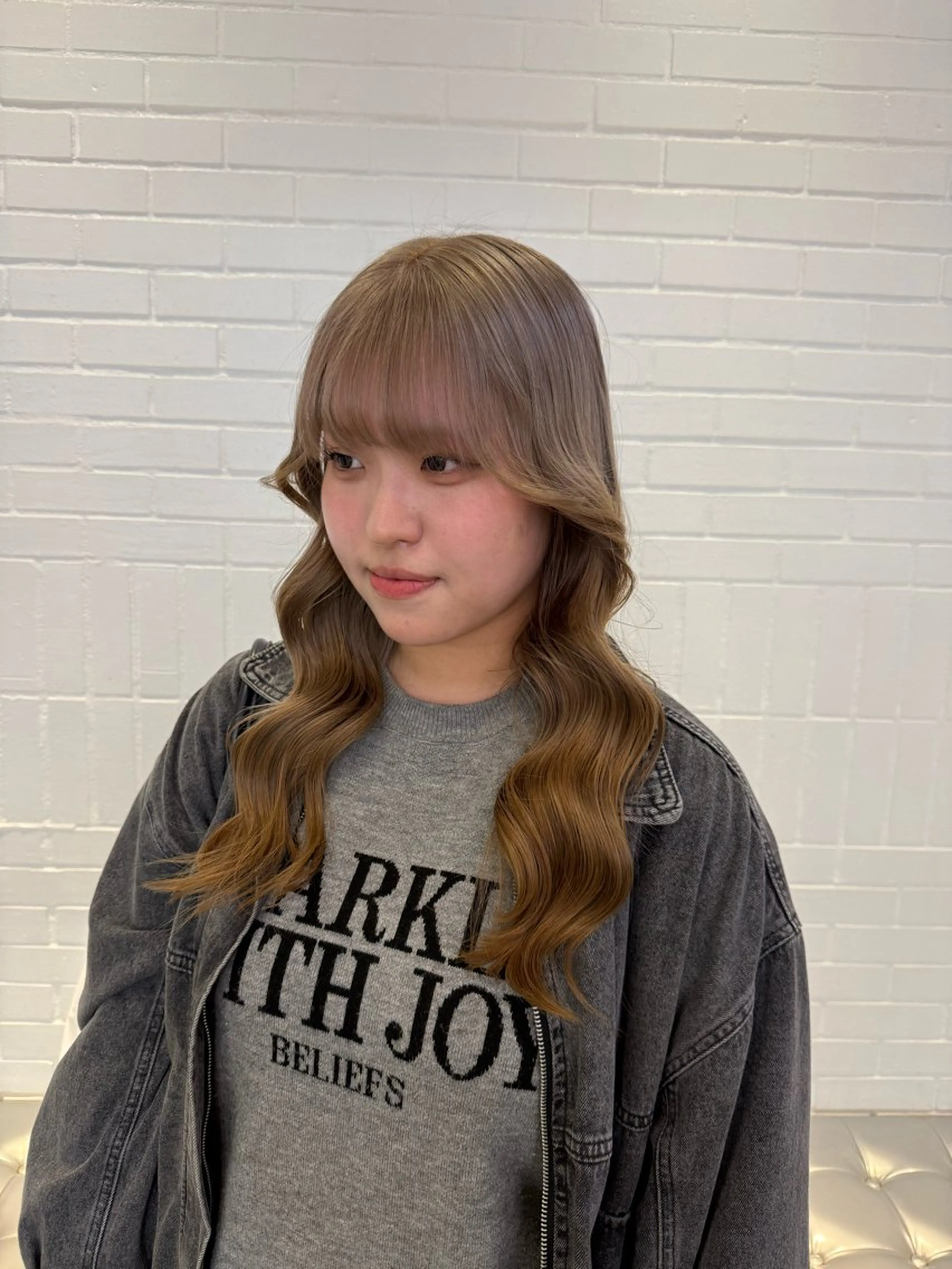 ロング カラー ヘアアレンジ 海外/ハイトーン🪽 ☯️ami☯️のヘアスタイル