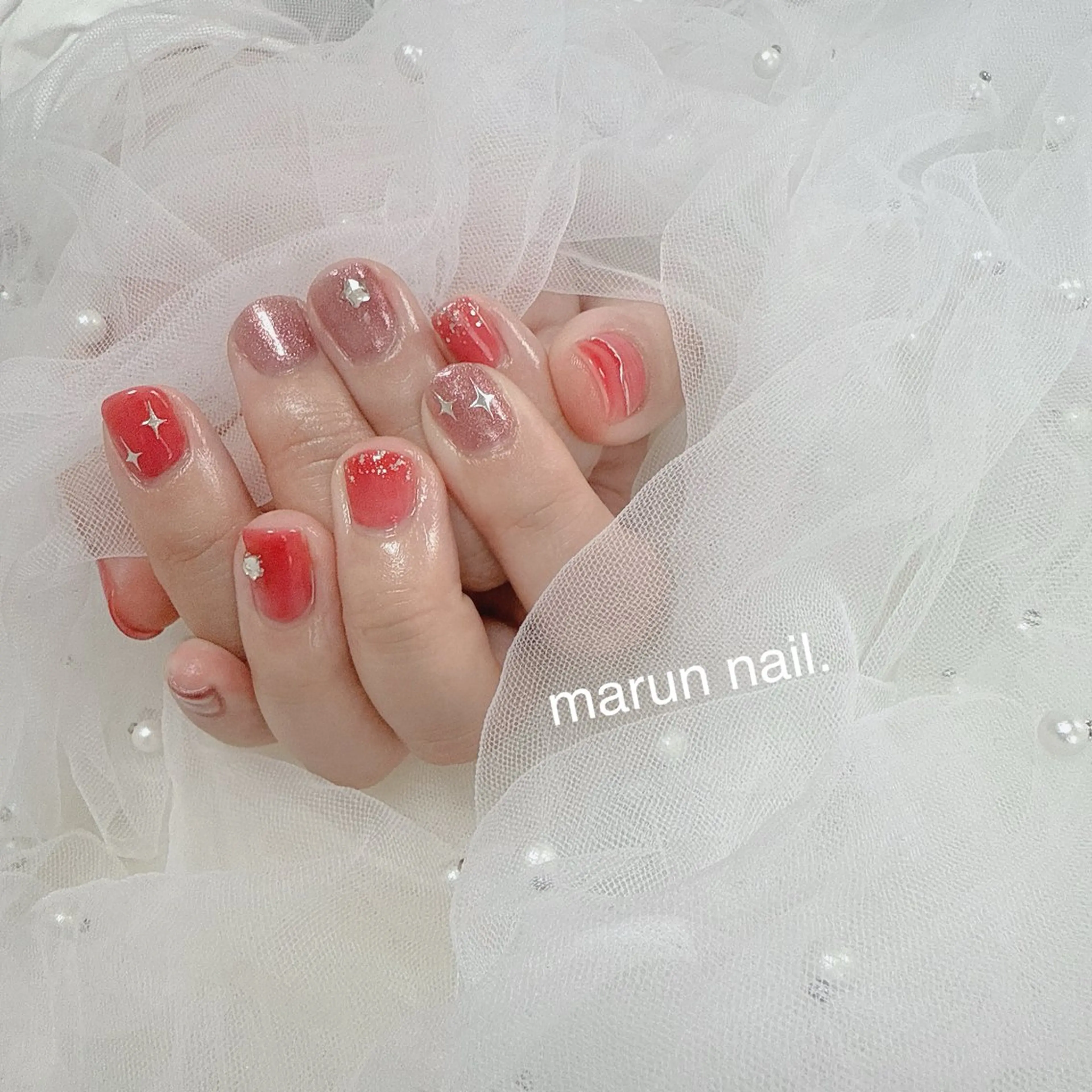 ネイル ハンドネイル marun._ megumi.のネイルデザイン