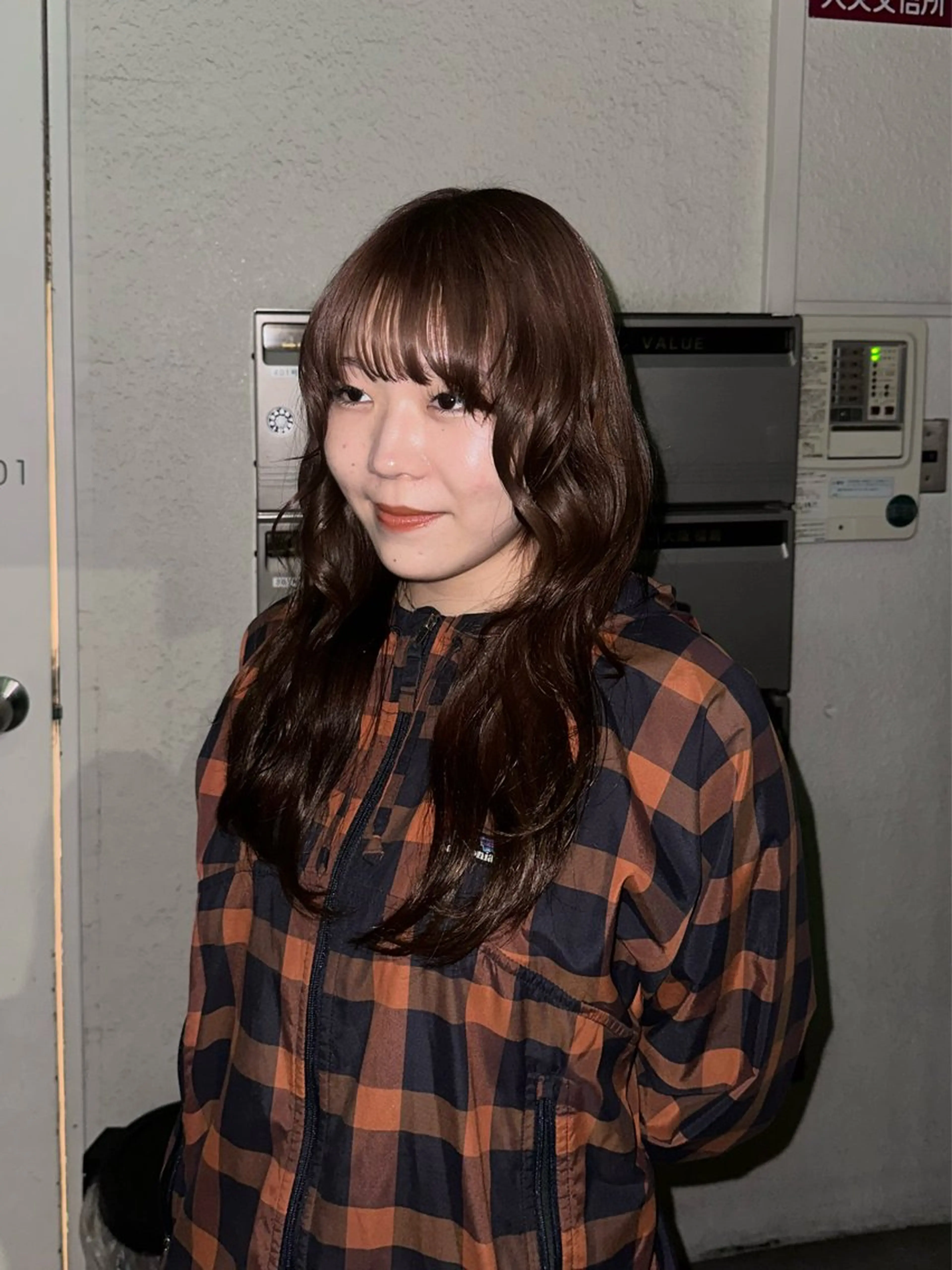 ロング カラー ベージュカラー ブリーチ オレンジ オレンジベージュ ヘアカラー sliver siki/akariのヘアスタイル