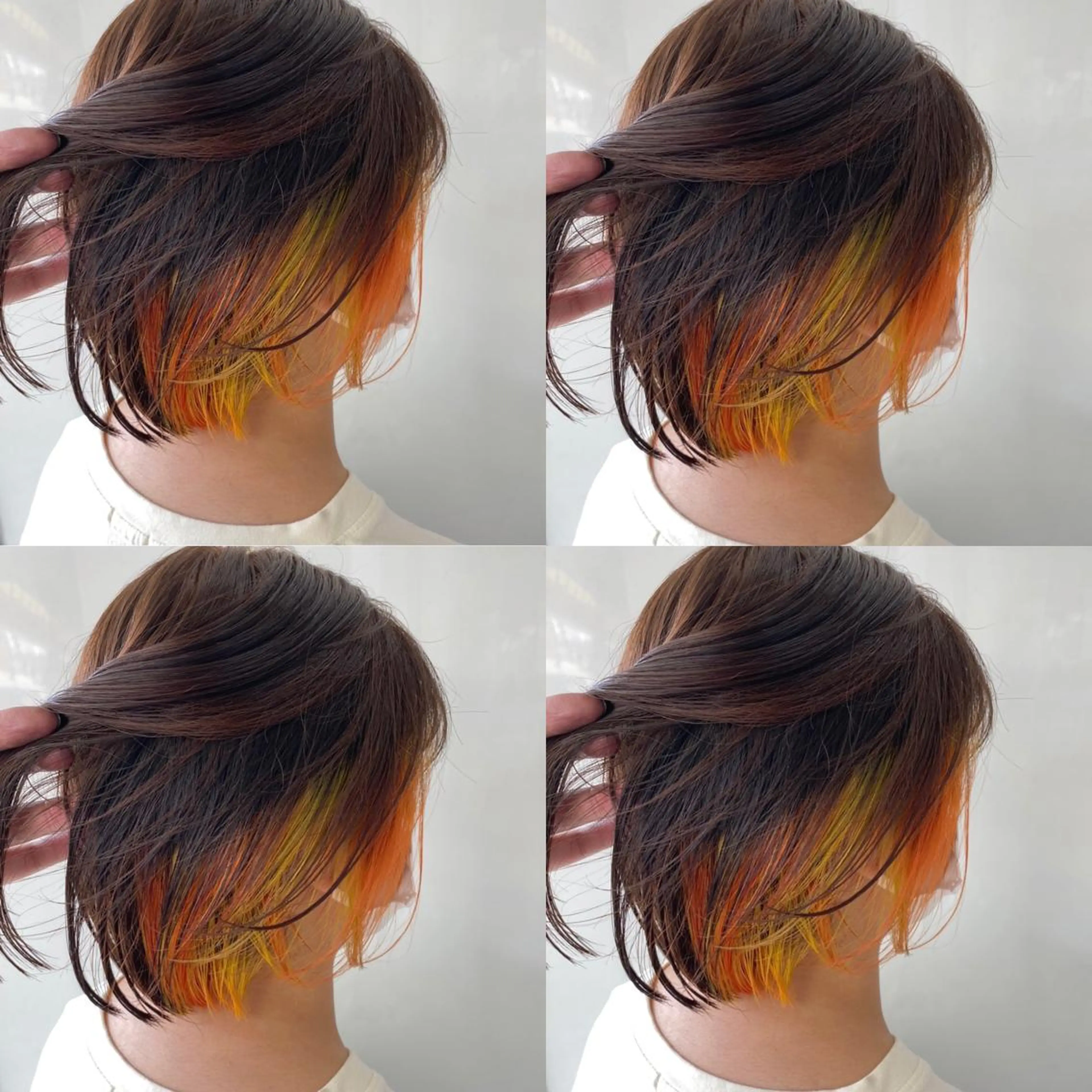 ショート カラー 美容室 HAKUAのヘアスタイル