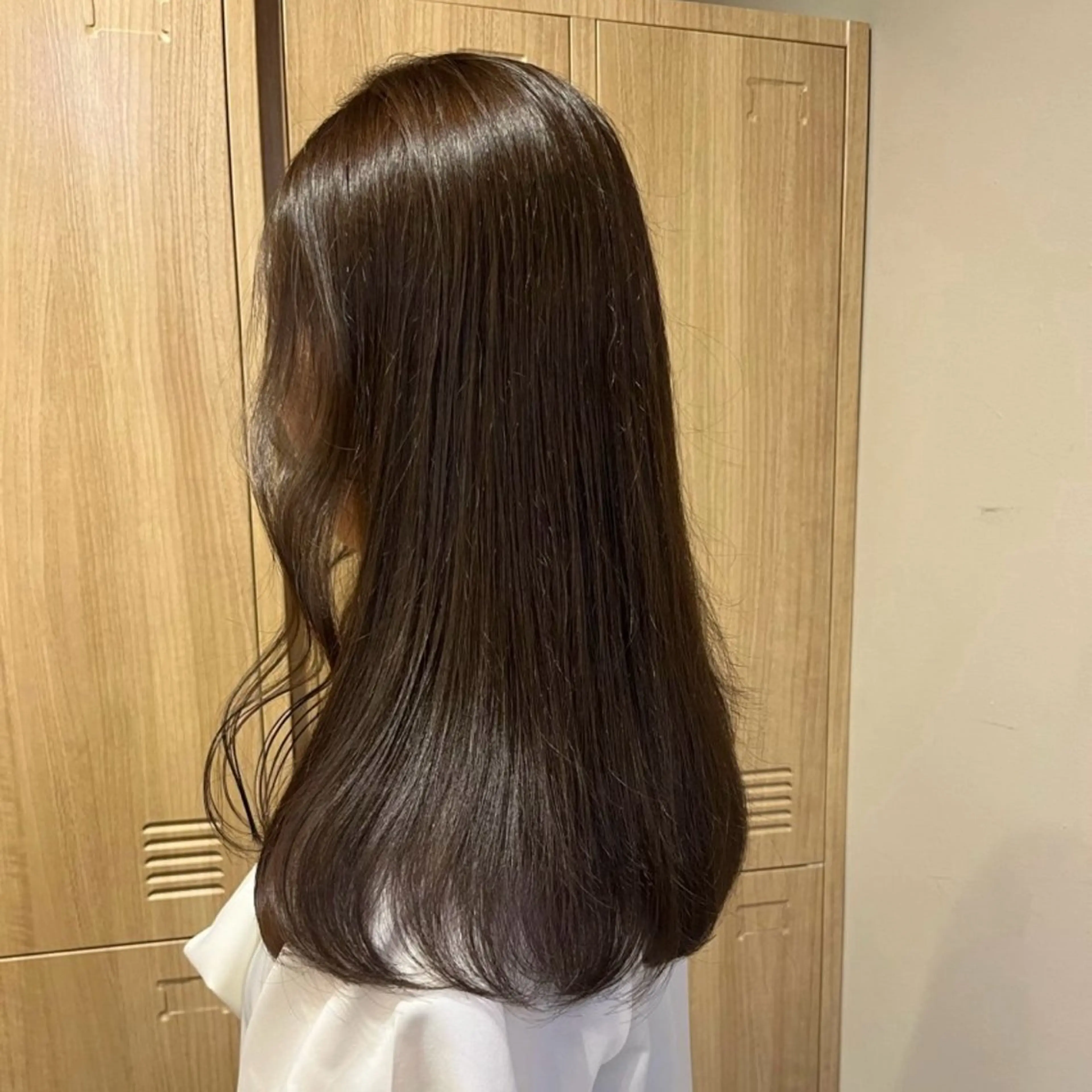 カラー オリーブ🎶アッシュ グレージュちひろ🧸のヘアスタイル