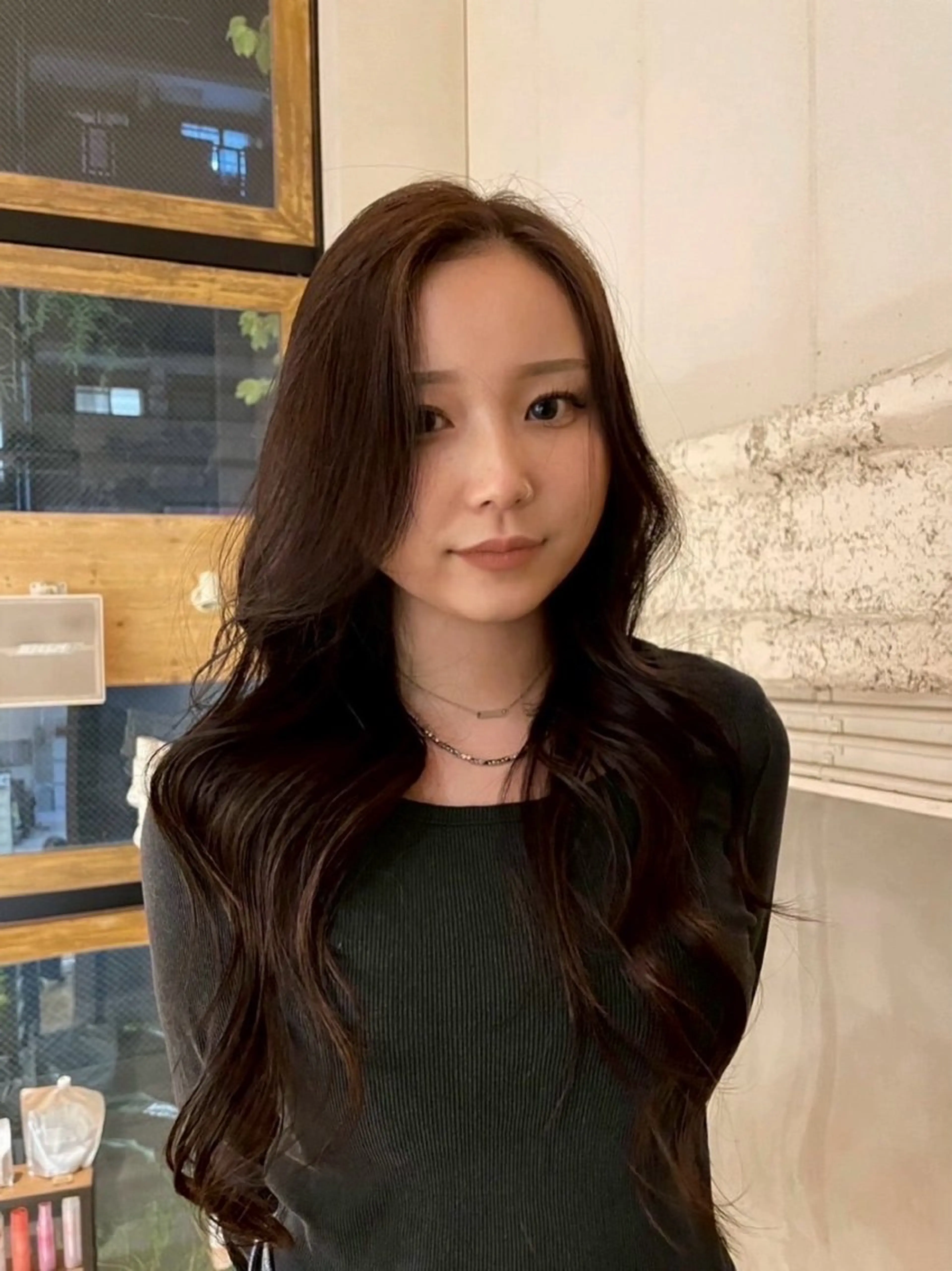 カラー 北堀江/ストレート /ブリーチ/じゅきのヘアスタイル