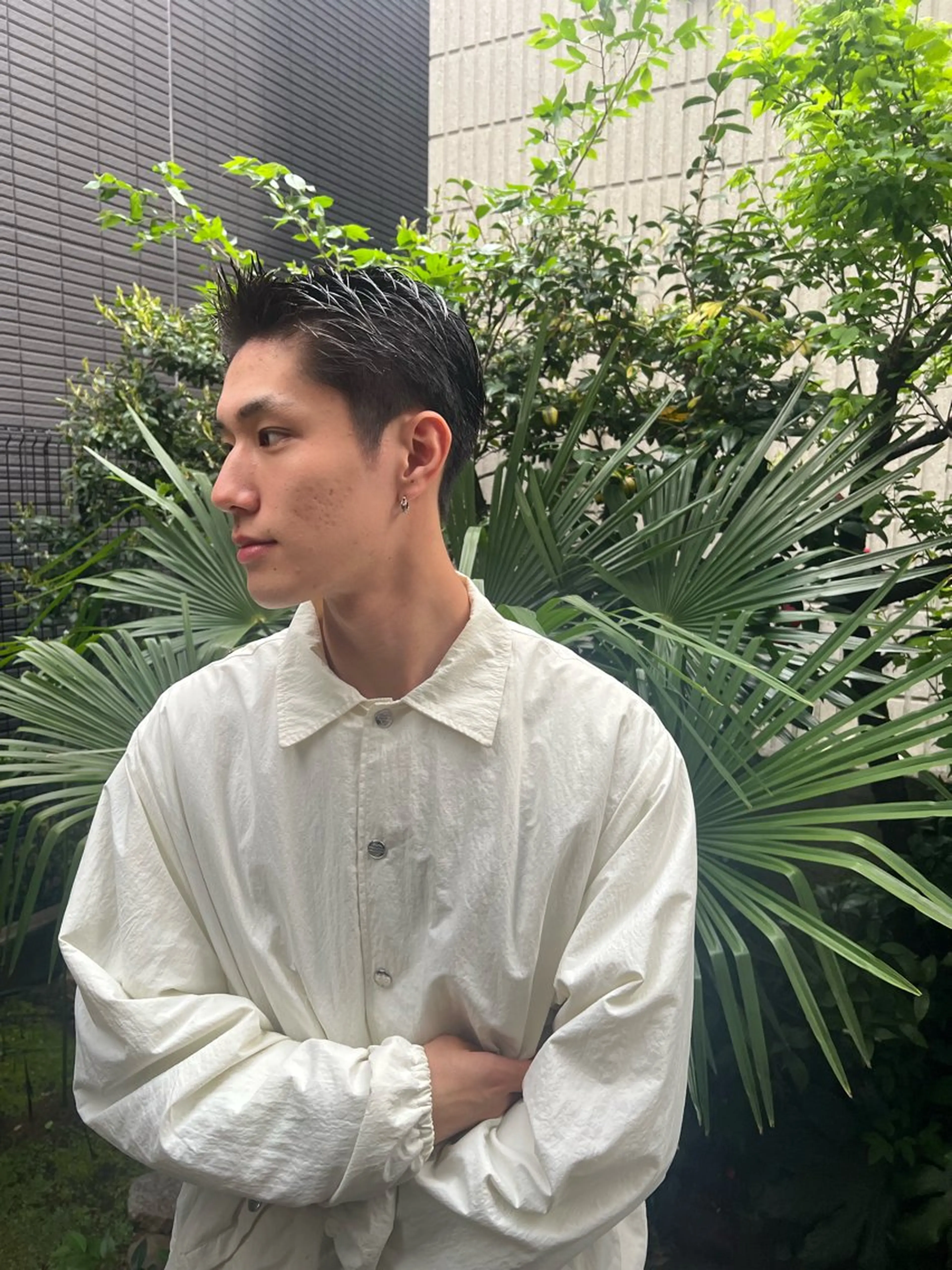 ショート メンズ メンズショート ショートヘア PERCUT HYUGAのヘアスタイル