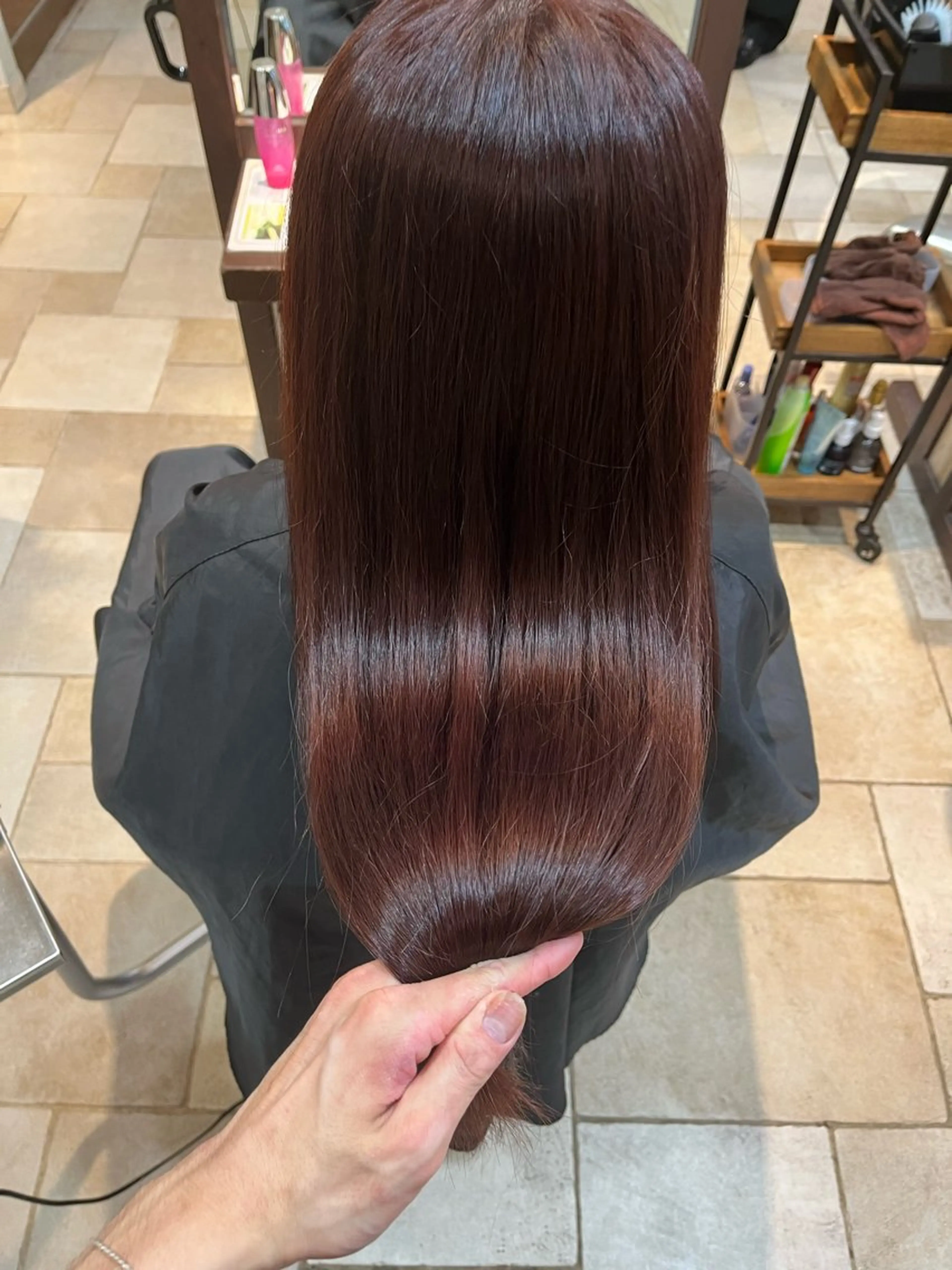 🌰ブリーチなしダブルカラー＋選べるAujua3stepトリートメント🌰最小限ダメージで最高の透明感の写真