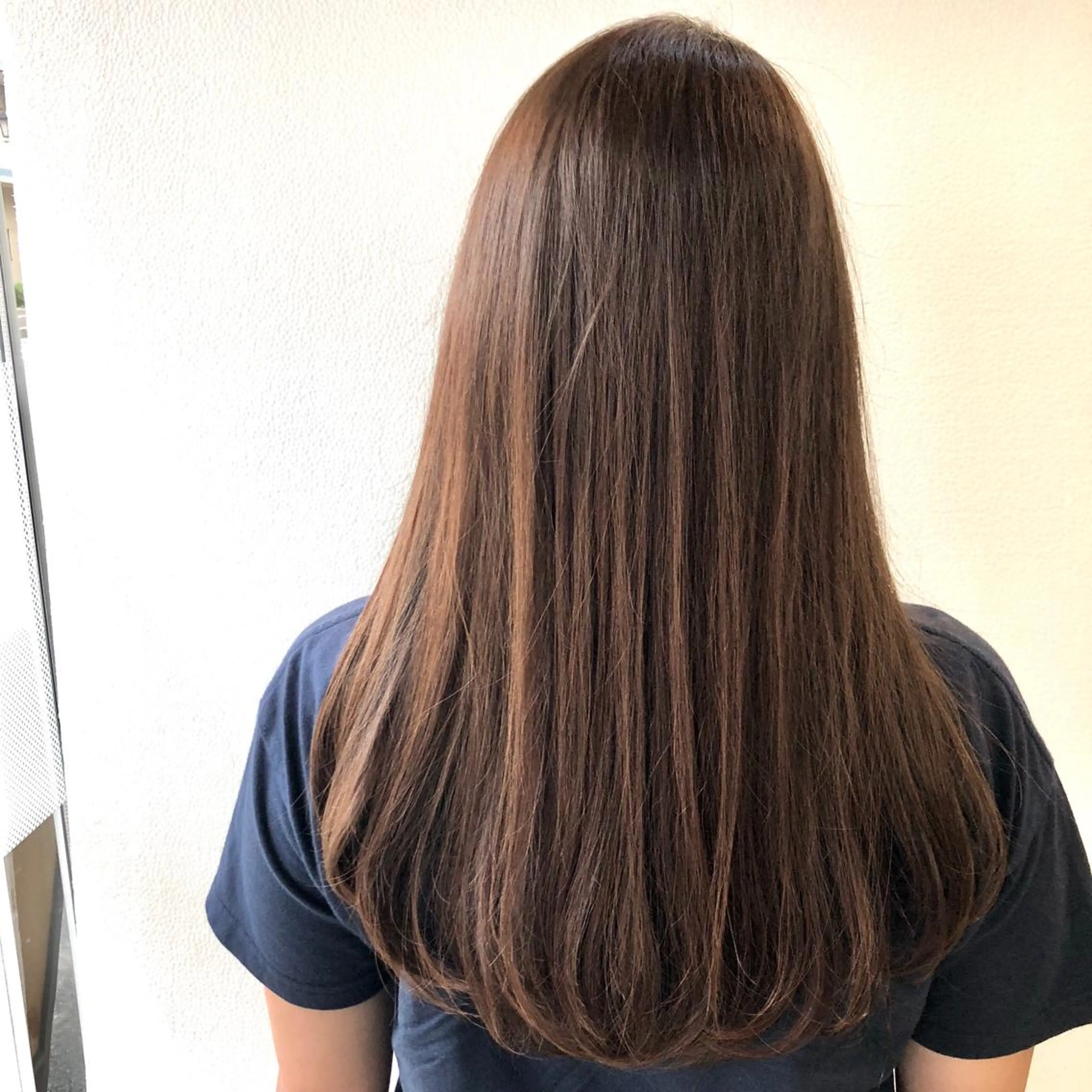 ロング カラー 菅沢 奈生のヘアスタイル