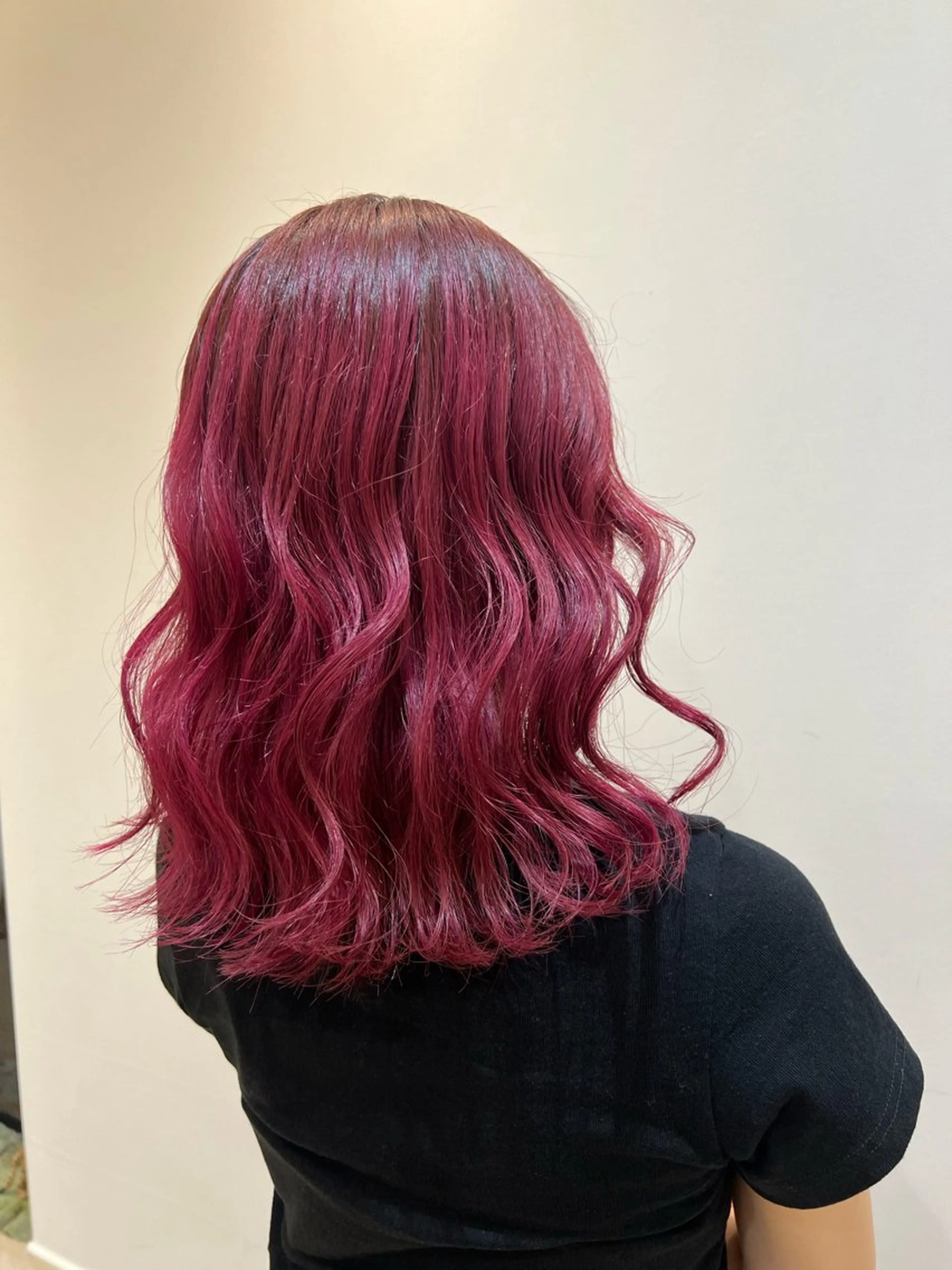 ミディアム 韓国風🌷✨ 守屋紗希のヘアスタイル