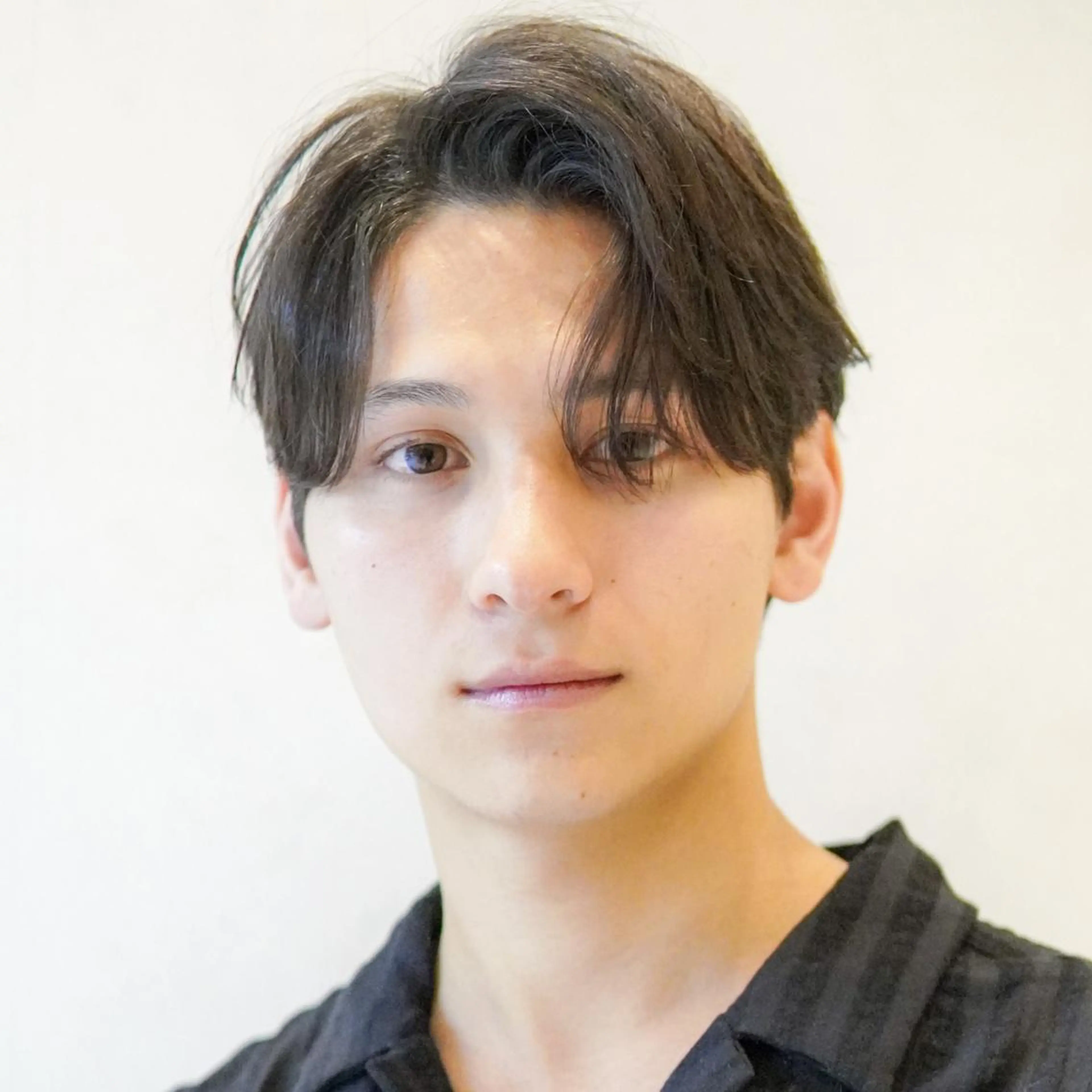 メンズ センターパート マッシュ メンズパーマ レイヤーカット/ レイヤーボブ/kiiのヘアスタイル