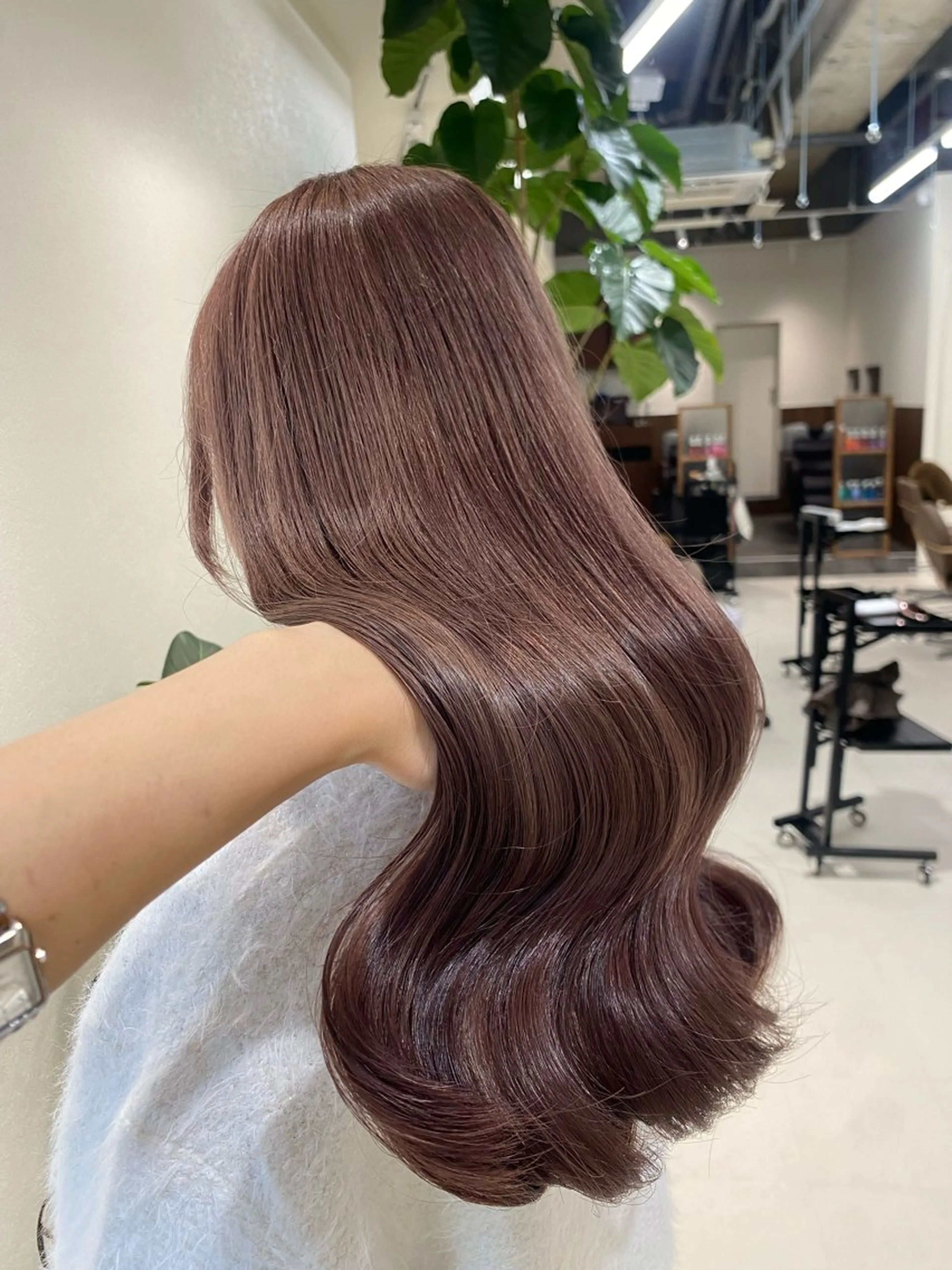 ロング カラー カット ヘアカラー トリートメント STYLE 茅ヶ崎店のヘアスタイル