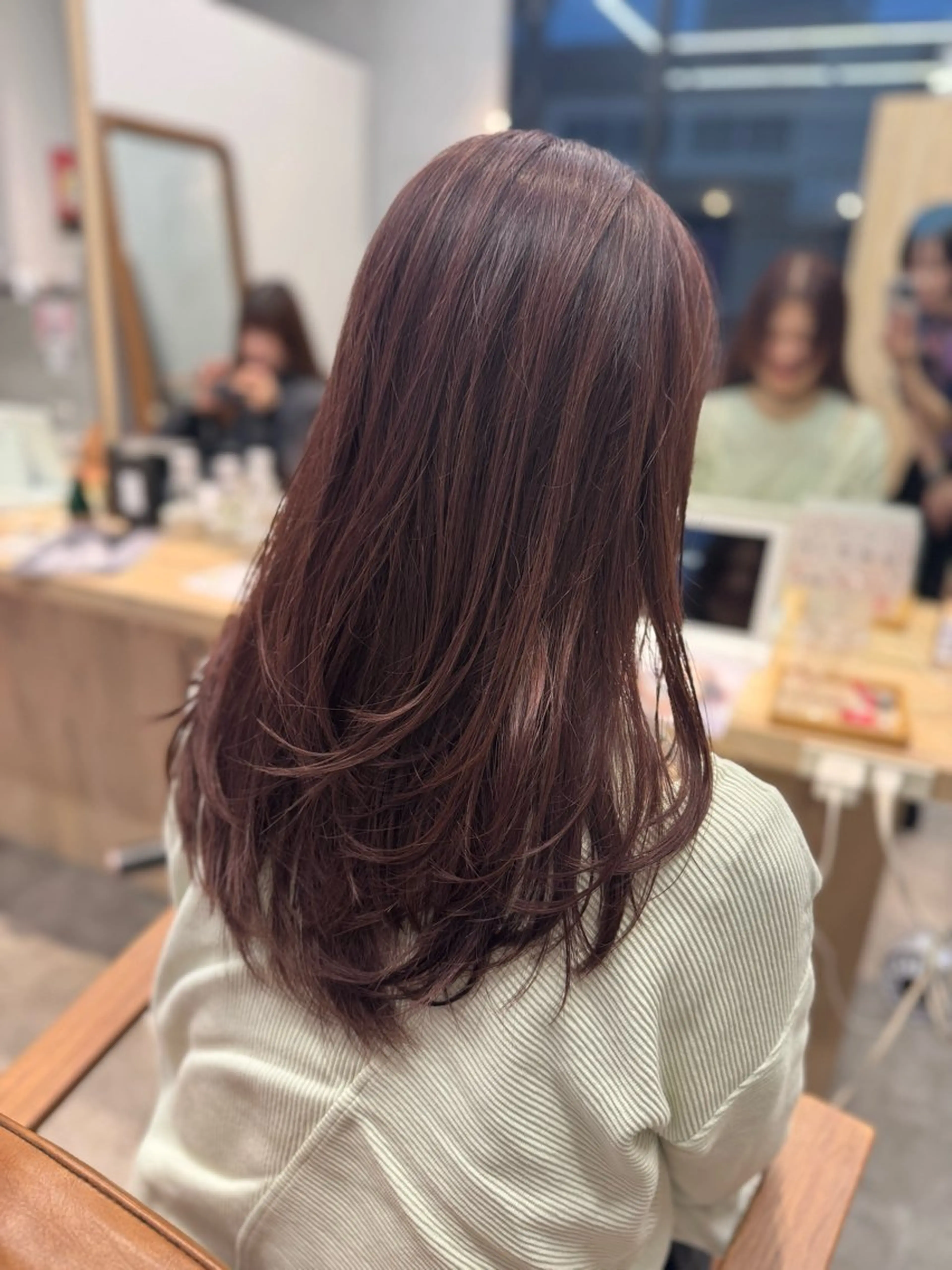 カラー ヘアカラー yuzuhq 🌹のヘアスタイル