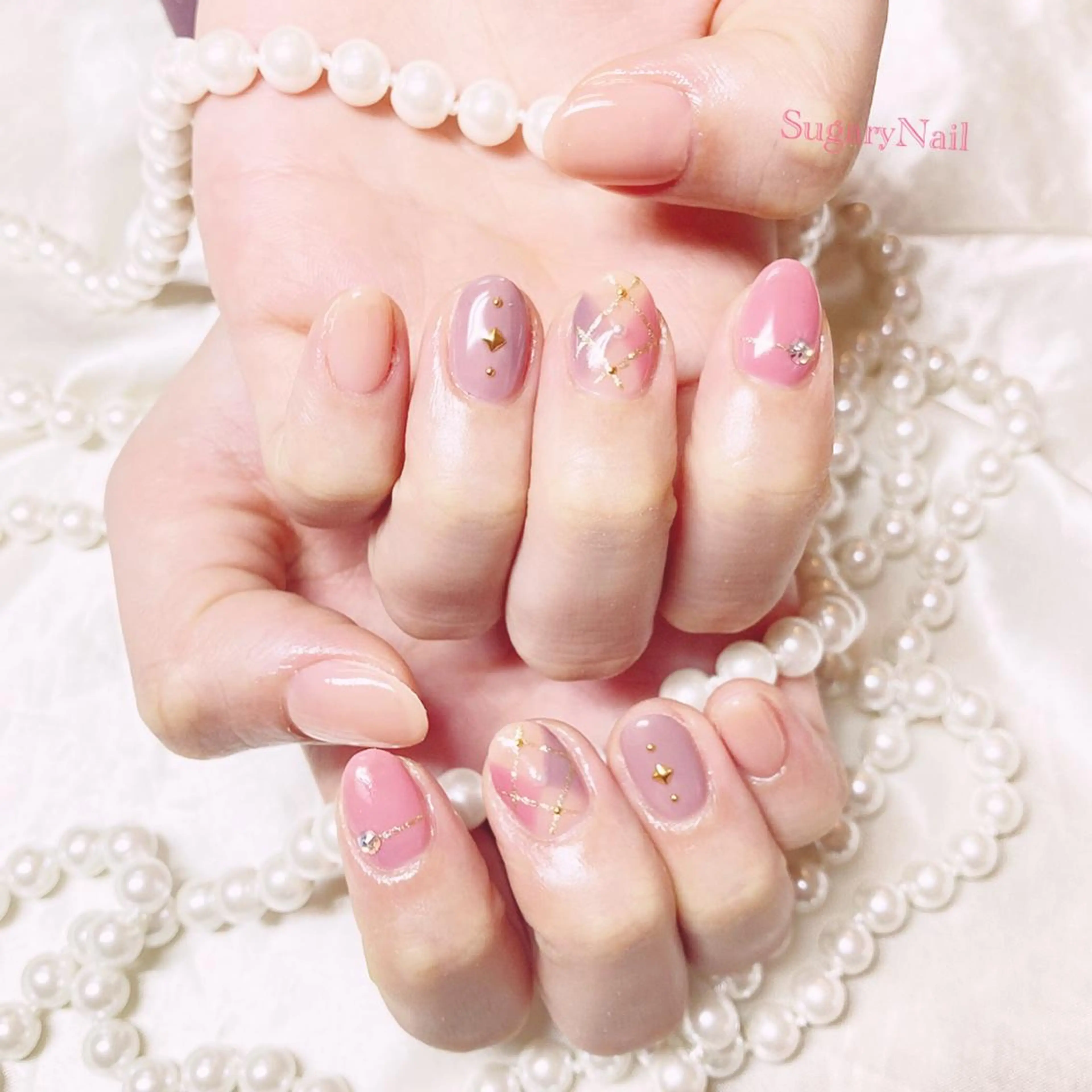ネイル アートネイル ハンドネイル フットネイル SugaryNail Rinaのネイルデザイン