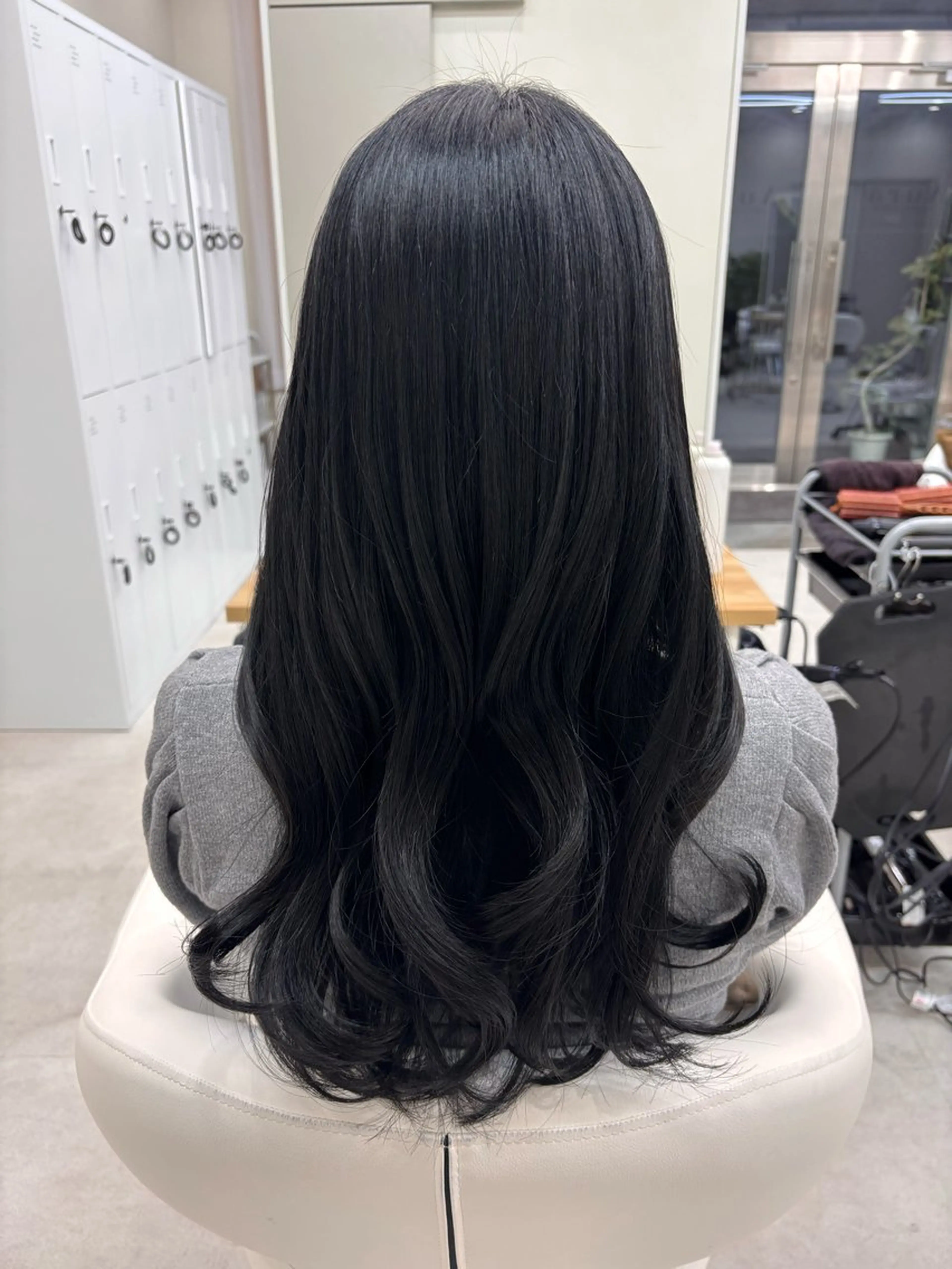 ロング ヘアカラー トリートメント ヘアセット 𝗆𝗂𝗒𝗎 🐈‍⬛🎀のヘアスタイル