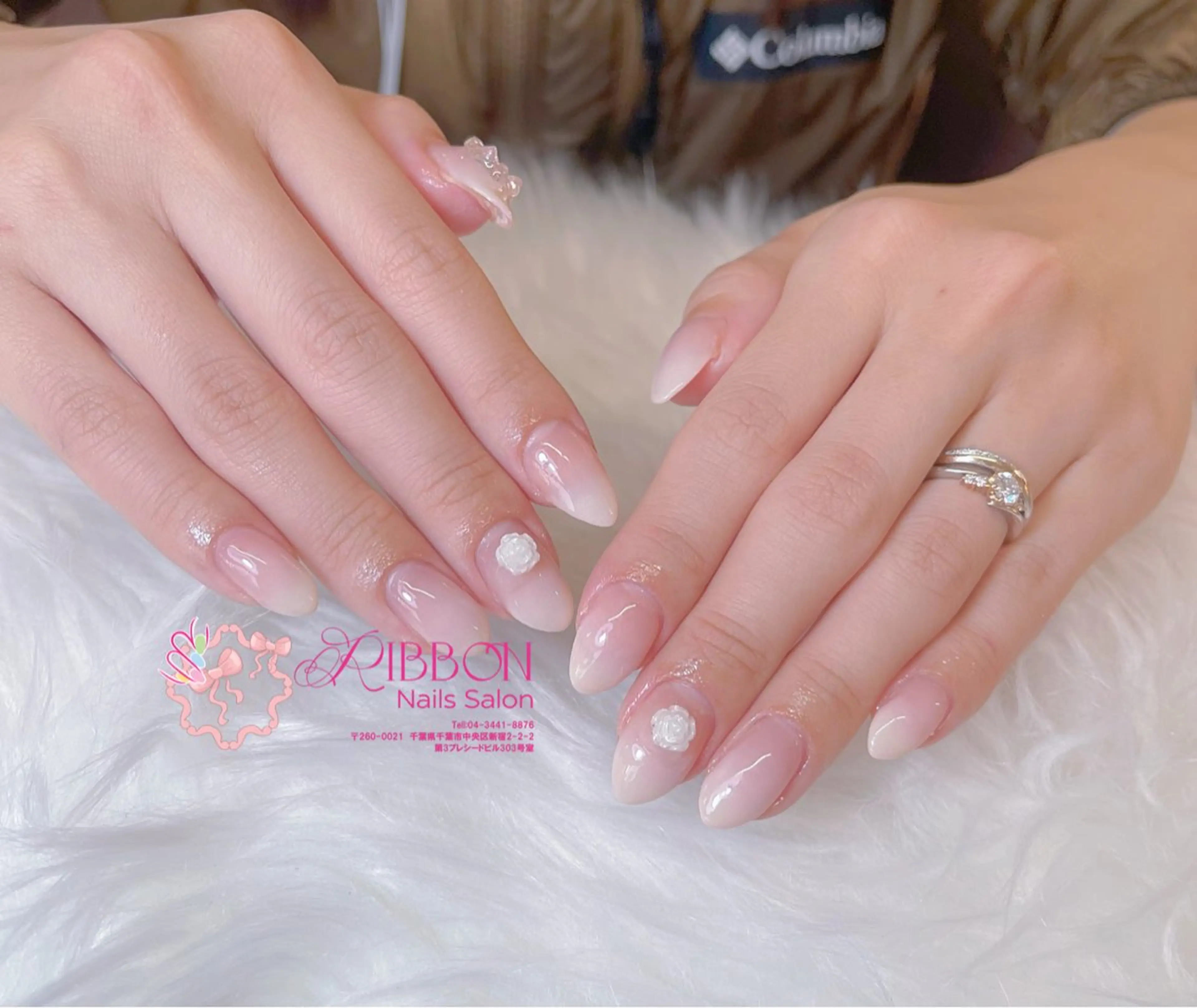 ネイル チークネイル フットネイル フレンチネイル グラデーション 韓国ネイル Ribbonnail salonのネイルデザイン