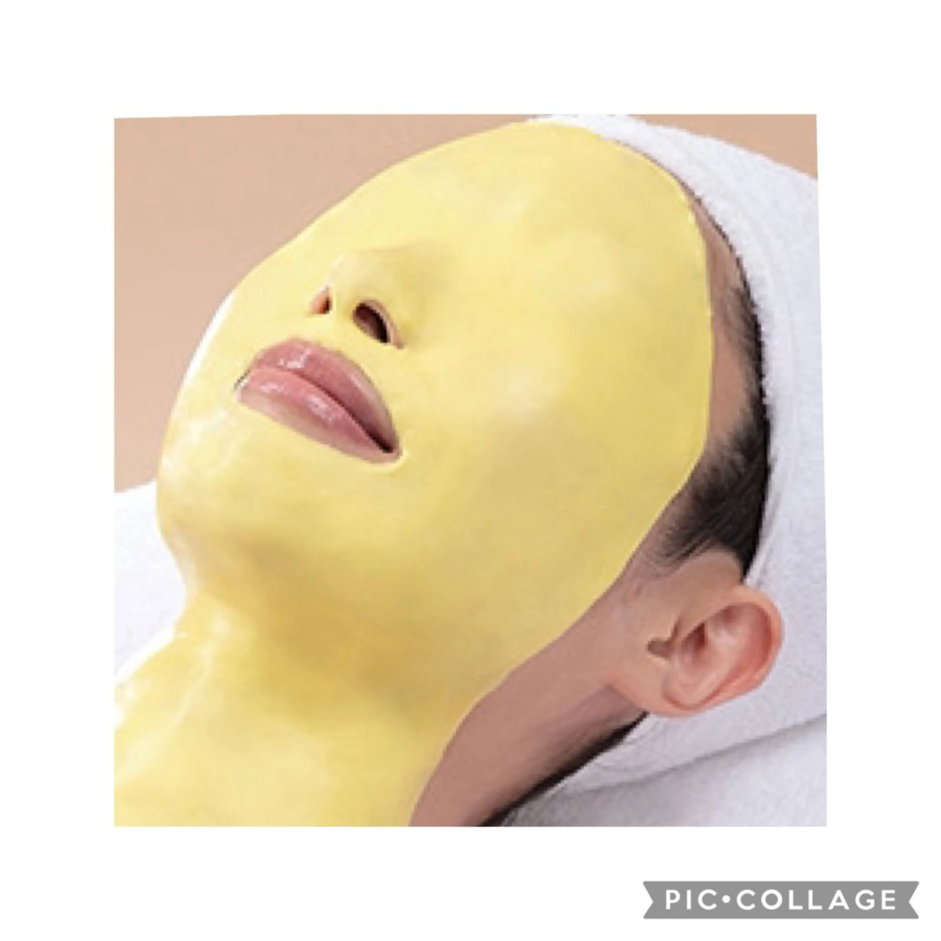 50分のフェイシャルデコルテエステ&ダブルビタQパック　若さのビタミン！抗酸化作用がありますの写真