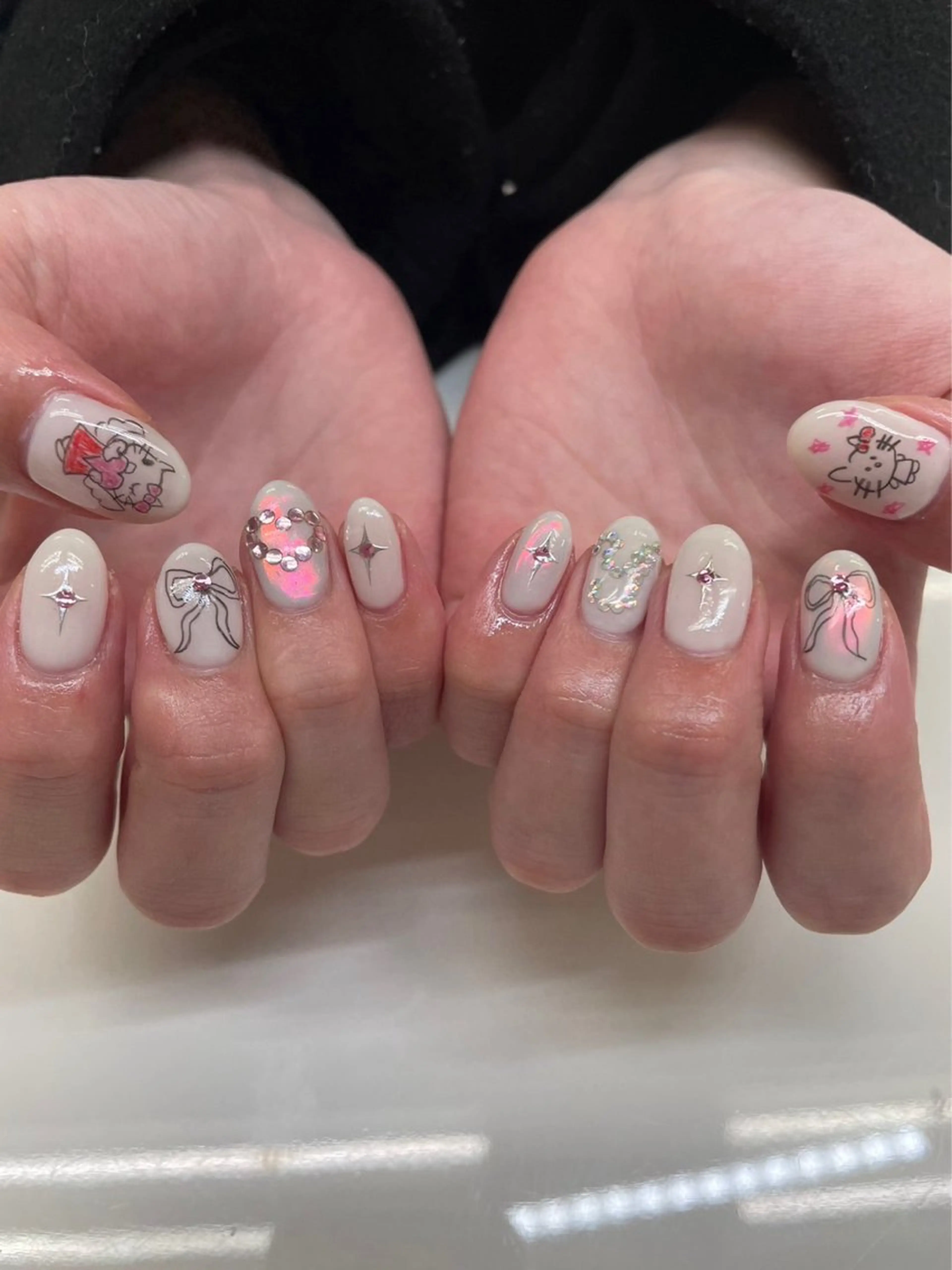 （オフなし）hand120分アートの写真