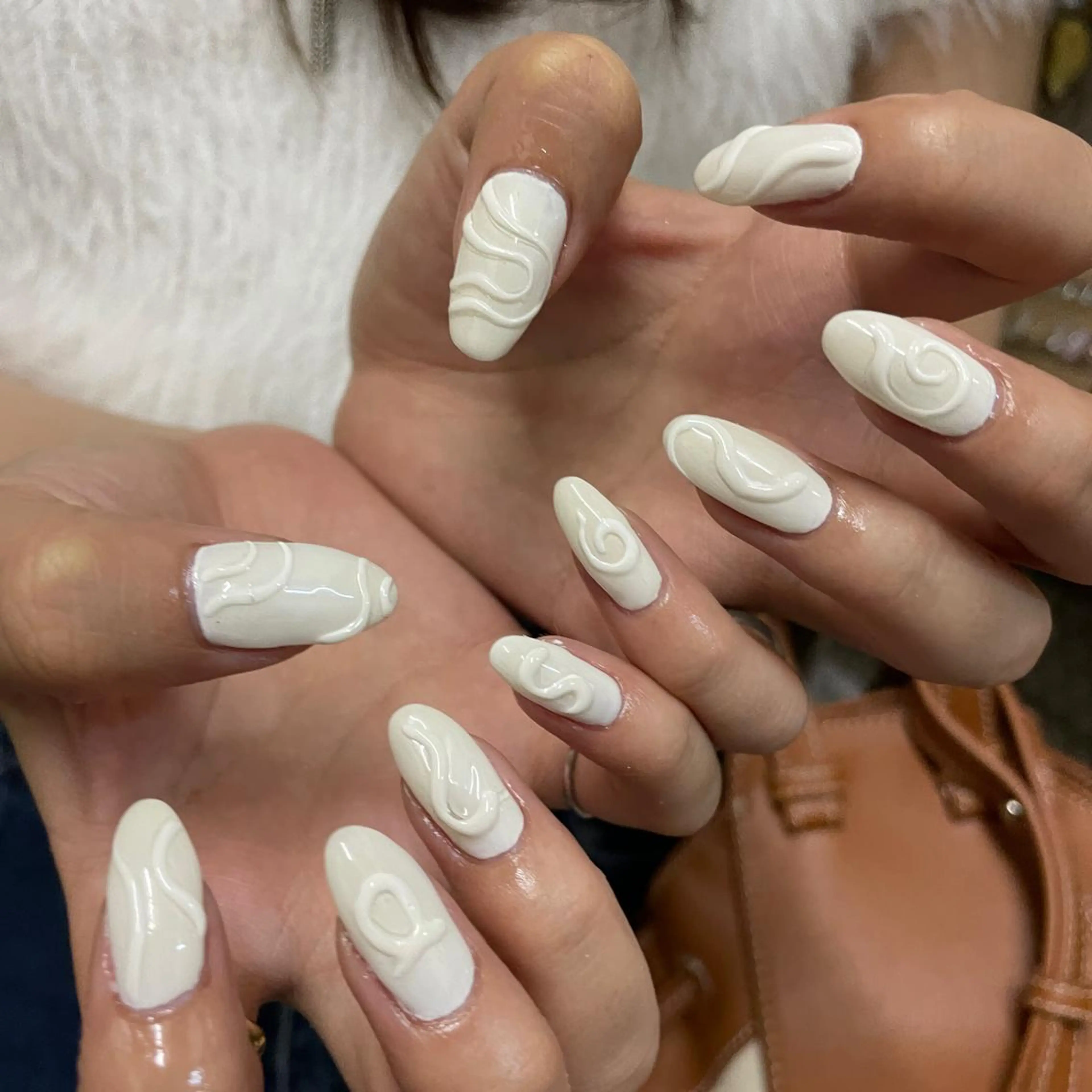 ネイル ハンドネイル フットネイル ゆびノさき茨木店 ニュアンス/アートのネイルデザイン