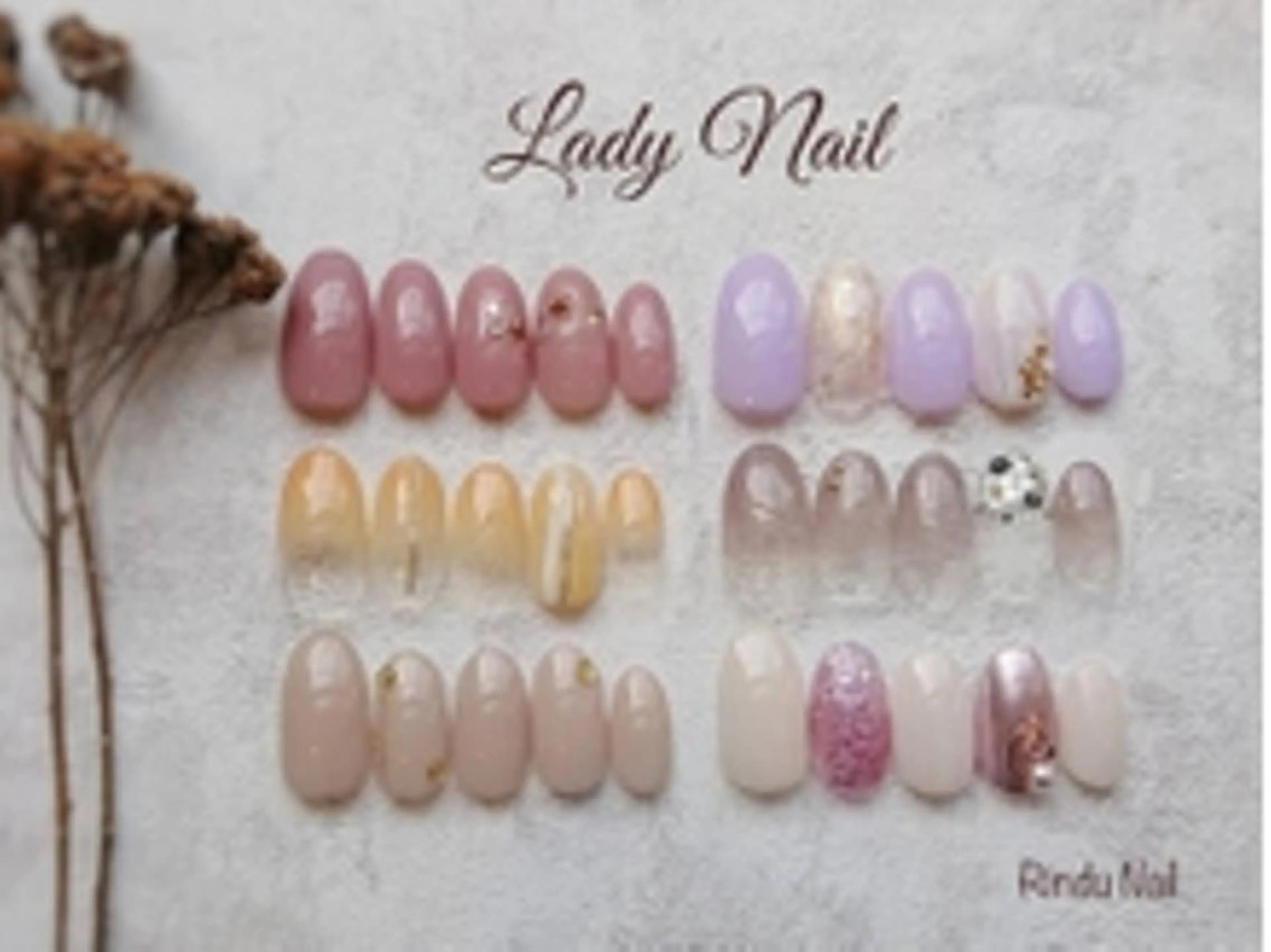ネイル シンプルネイル Rindu Nail 上小田井ジュニアのネイルデザイン