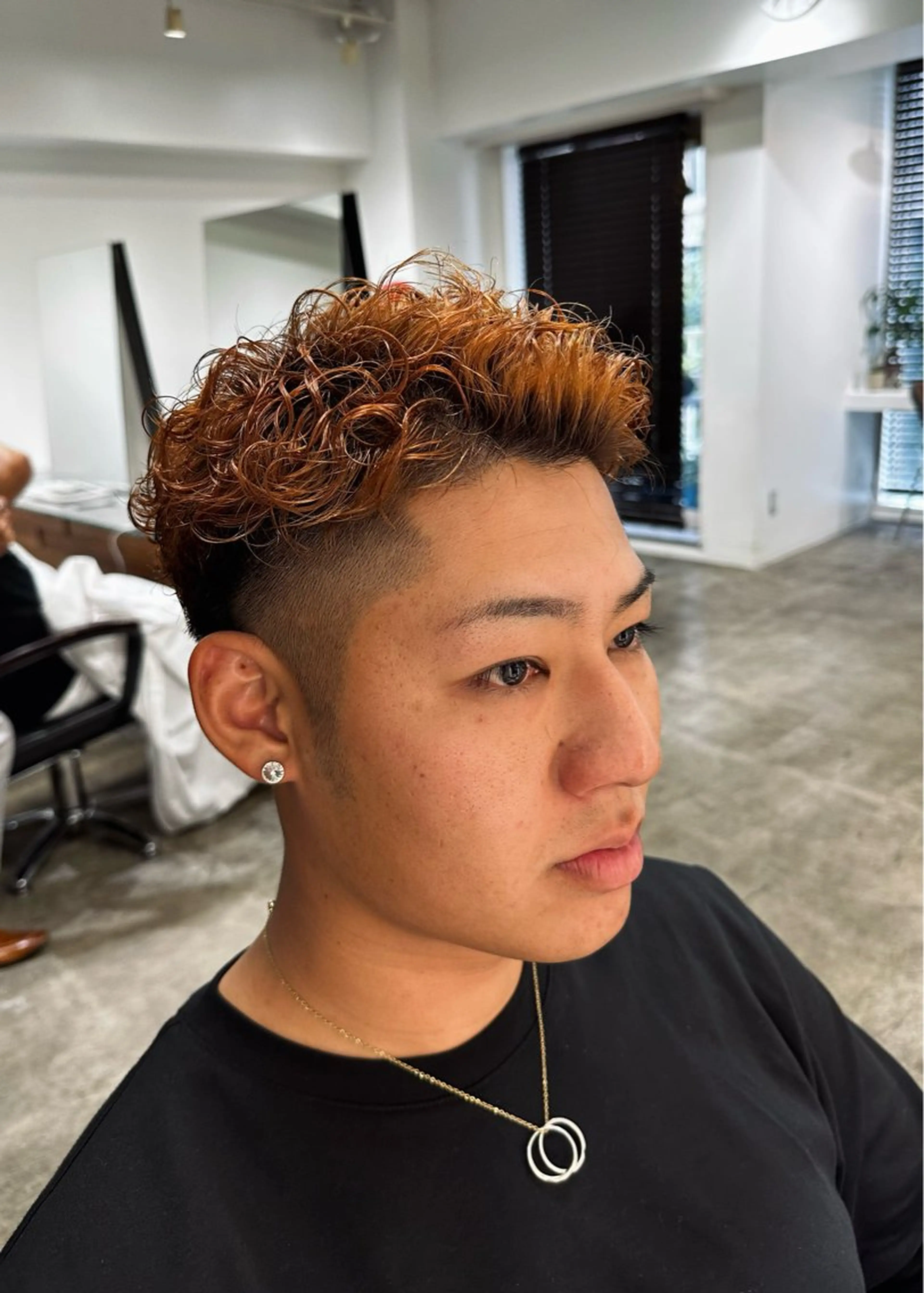 ショート パーマ メンズ メンズパーマ カット パーマ トリートメント 【似合わせ、垢抜け ヘア】KAEDEのヘアスタイル