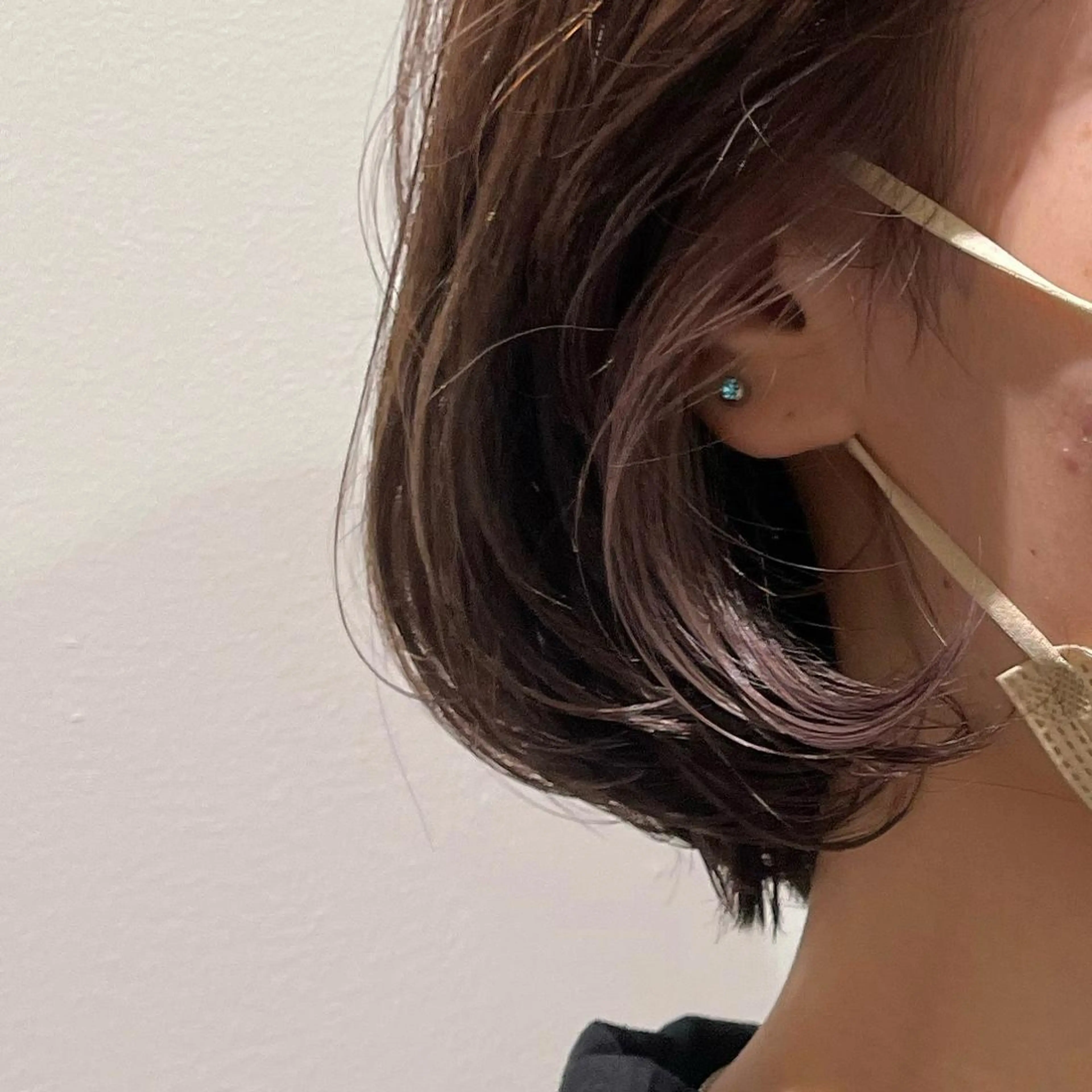 ミディアム カラー Sana 🦢のヘアスタイル