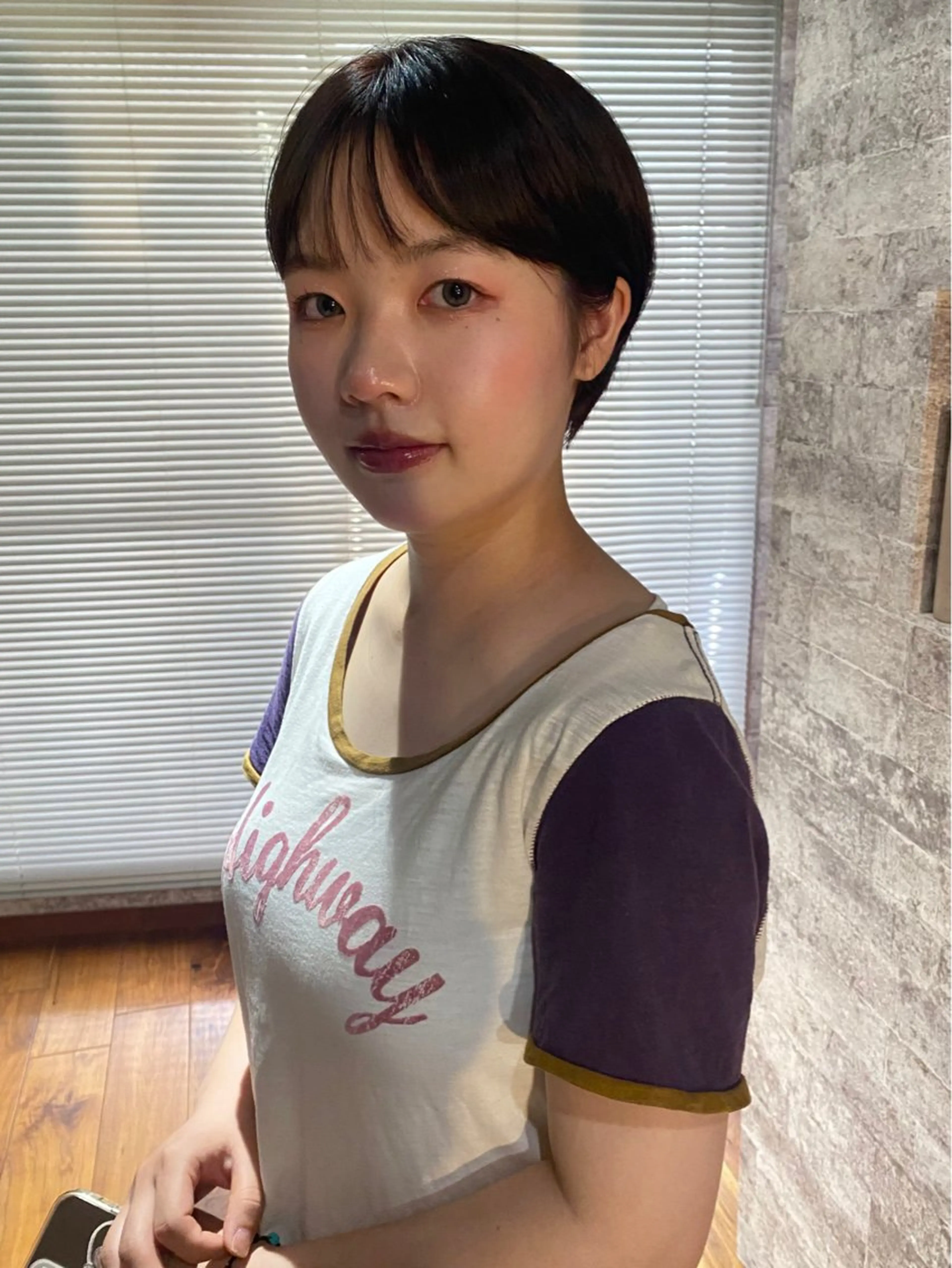 ショート カラー カット ヘアカラー トリートメント mai / linoah˚✧のヘアスタイル